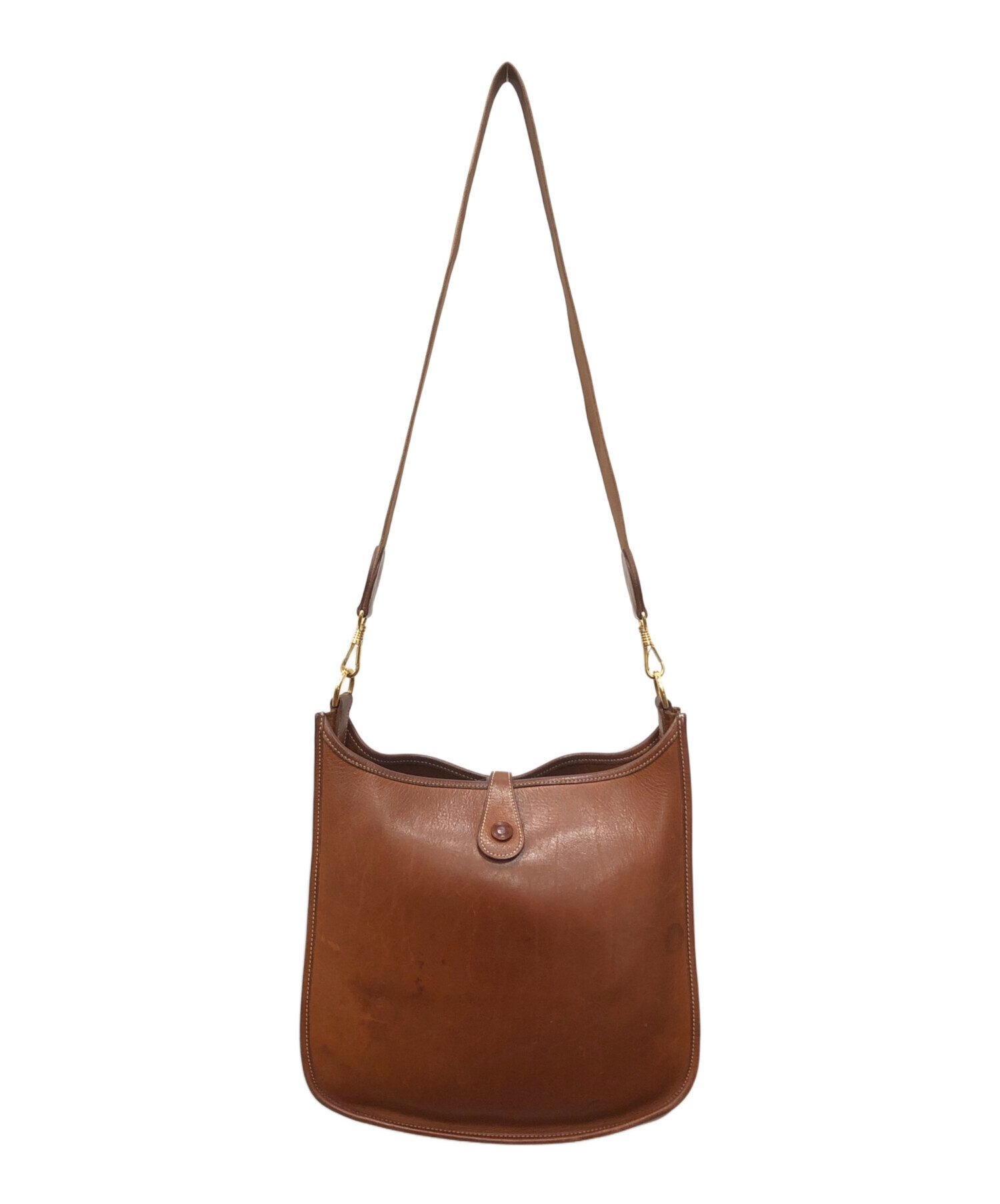 中古・古着通販】HERMES (エルメス) ショルダーバッグ ブラウン サイズ