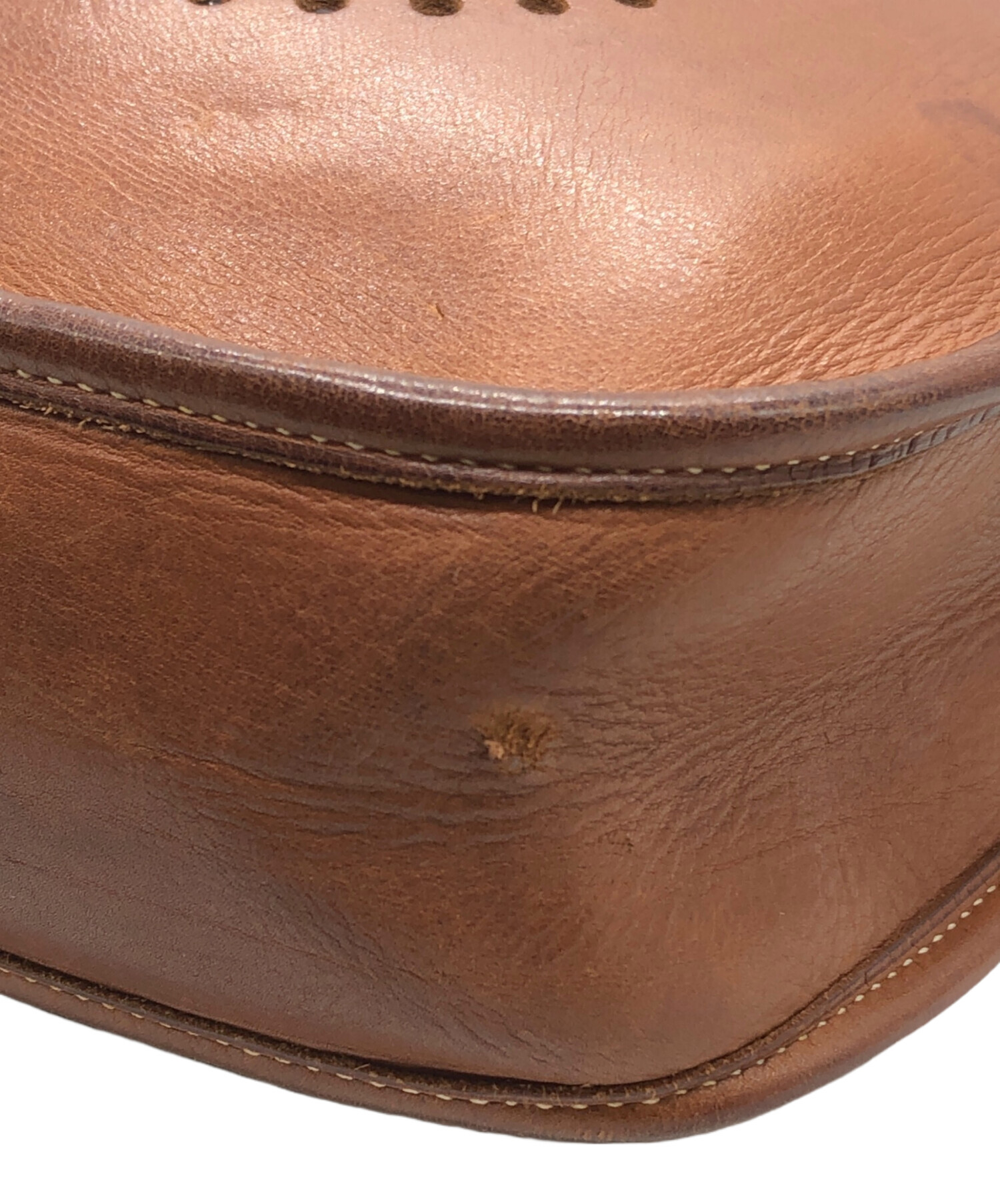 中古・古着通販】HERMES (エルメス) ショルダーバッグ ブラウン サイズ