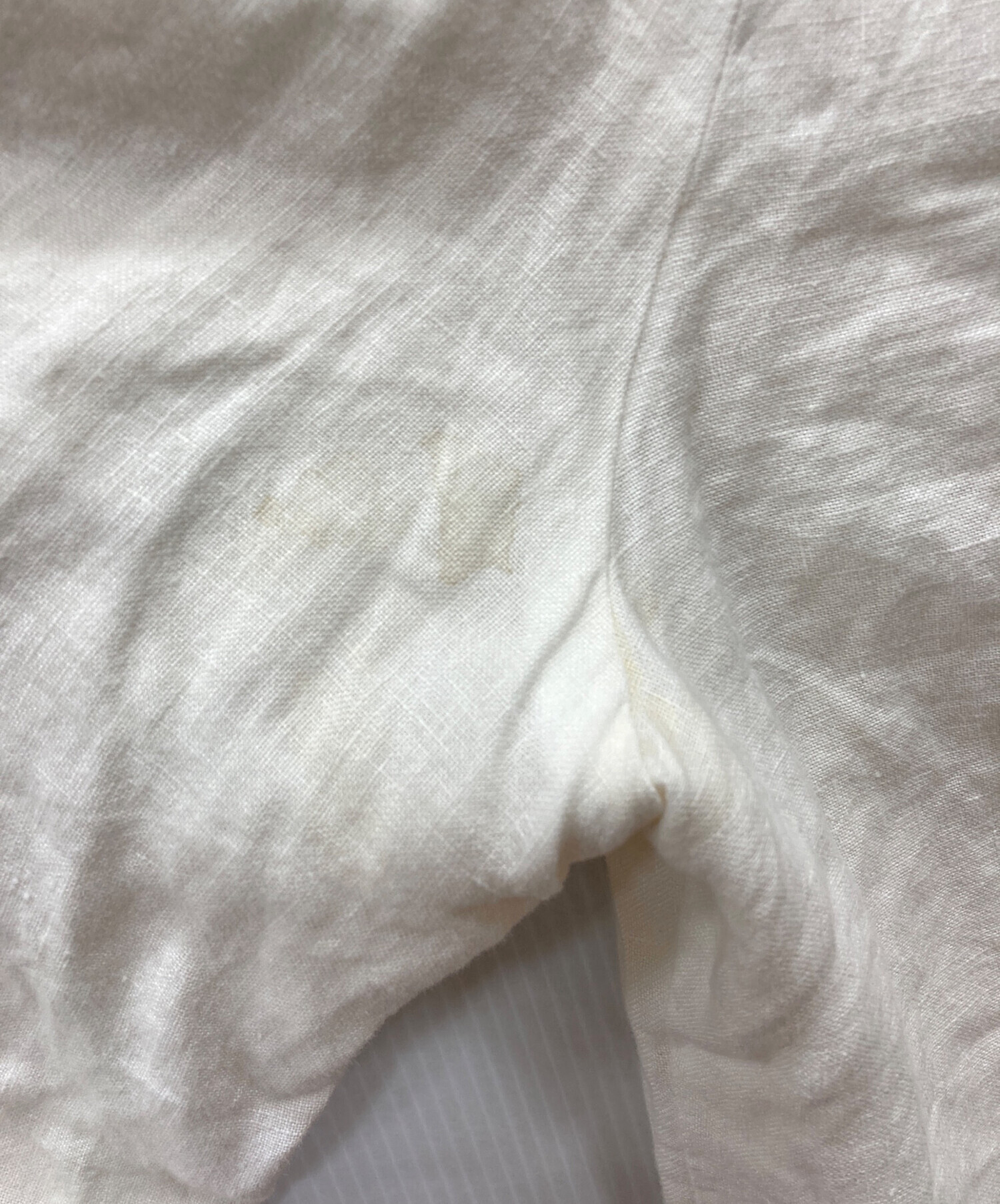 中古・古着通販】deres (デレス) 11th Linen Pants ホワイト｜ブランド