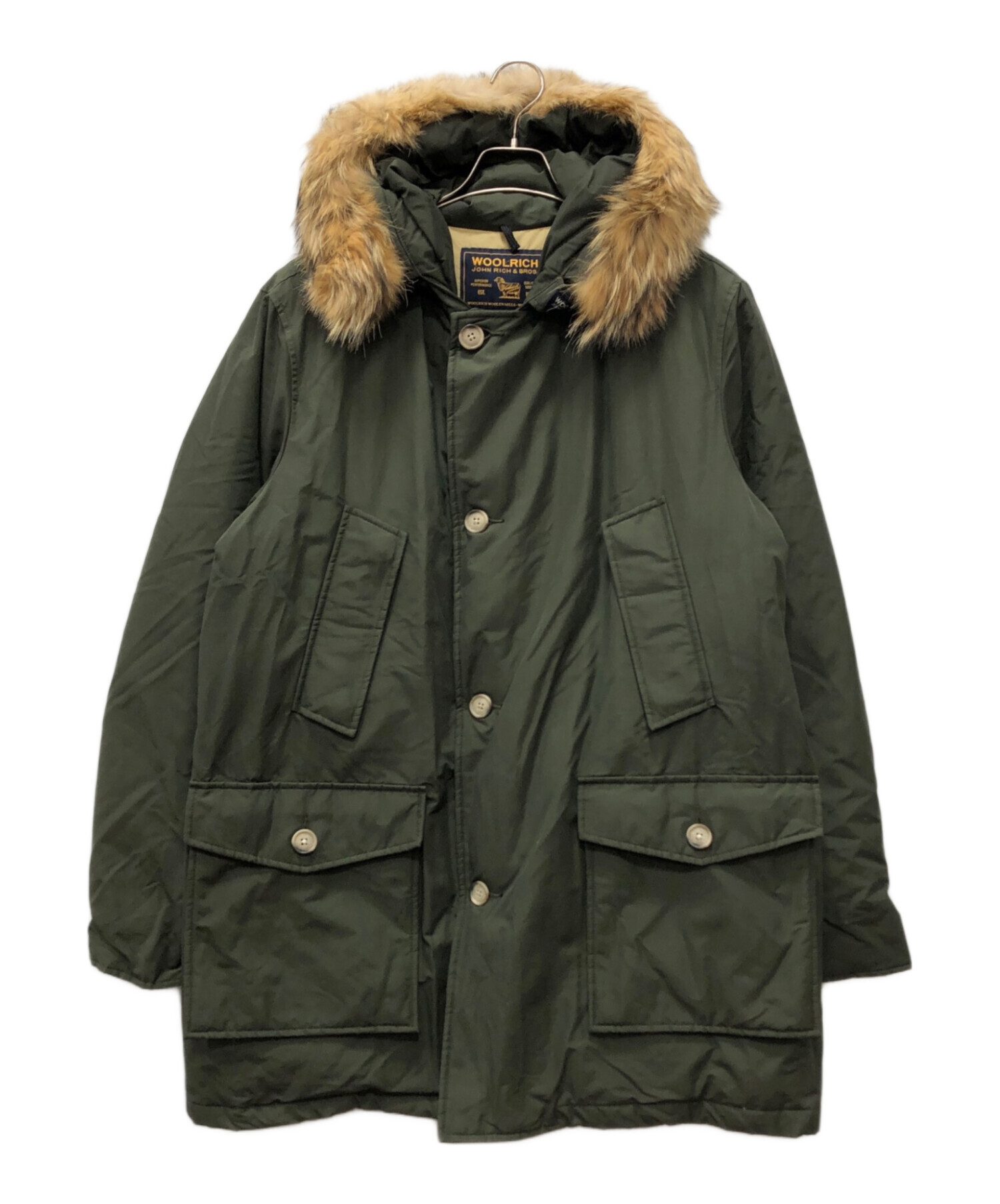ねかさん専用WOOLRICH アークティックパーカー XL オリーブ 中古・古着通販】WOOLRICH (ウールリッチ) アークティックパーカー