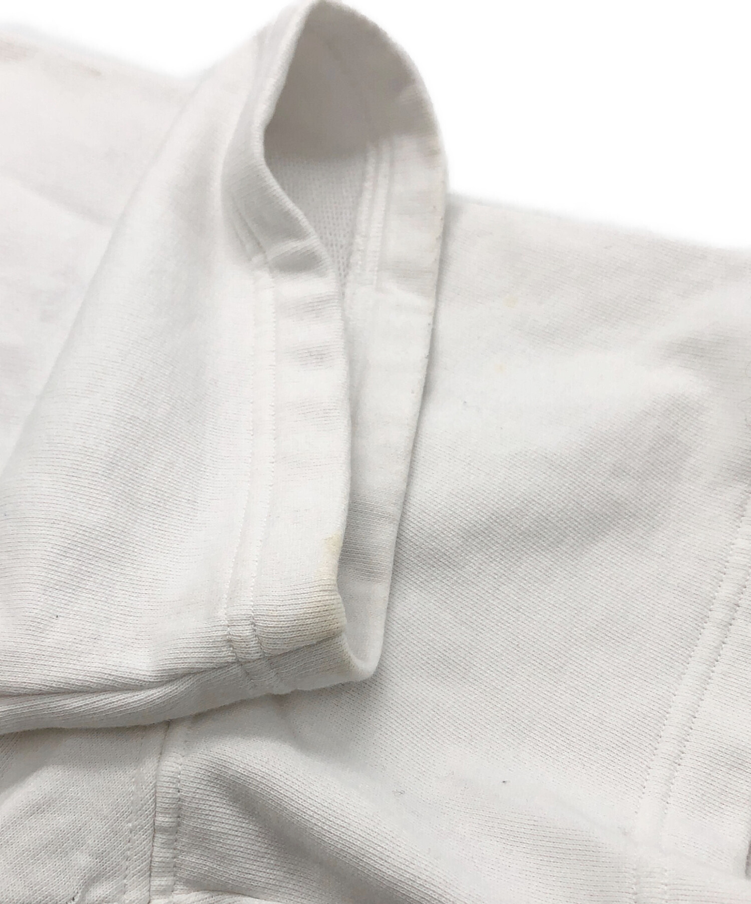 中古・古着通販】PRADA (プラダ) 半袖プリントスウェット ホワイト 