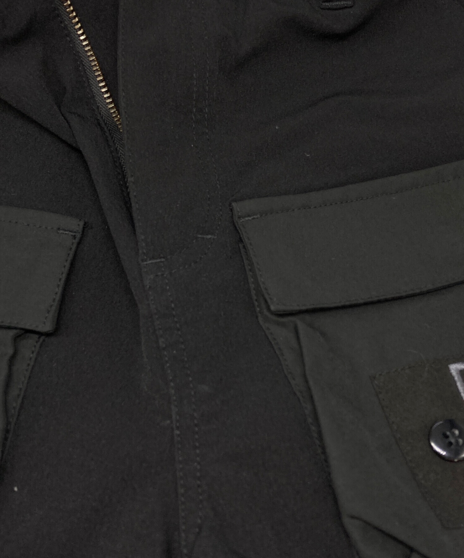 RUFFLOG ラフロッグ サイドポケット ストレッチパンツ 黒 XL L フォロー割引あり完売品春夏ラフロッグRUFFLOGメンズ ストレッチ