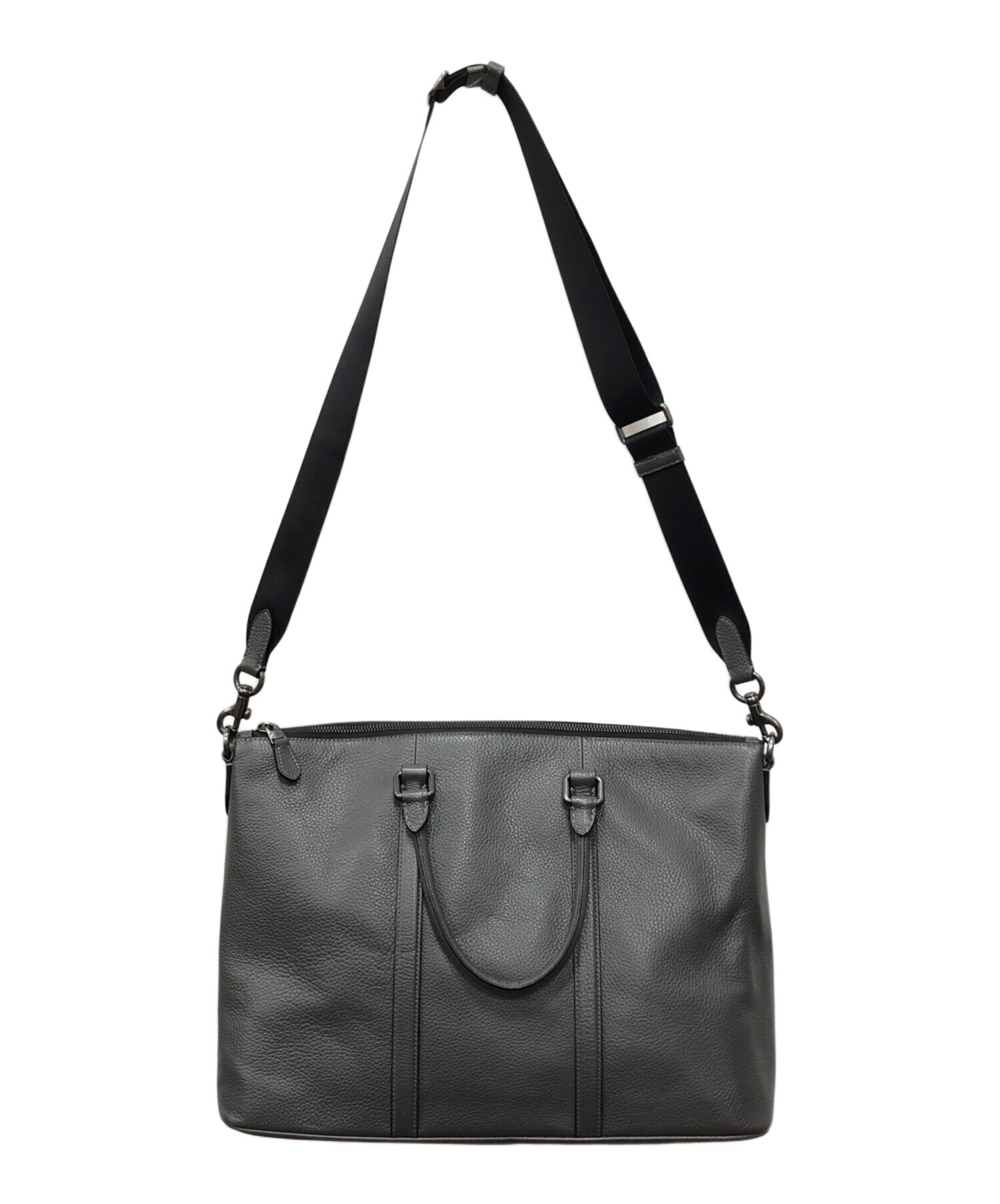 中古・古着通販】COACH (コーチ) 2WAYケイレブ ワーク バッグ グレー