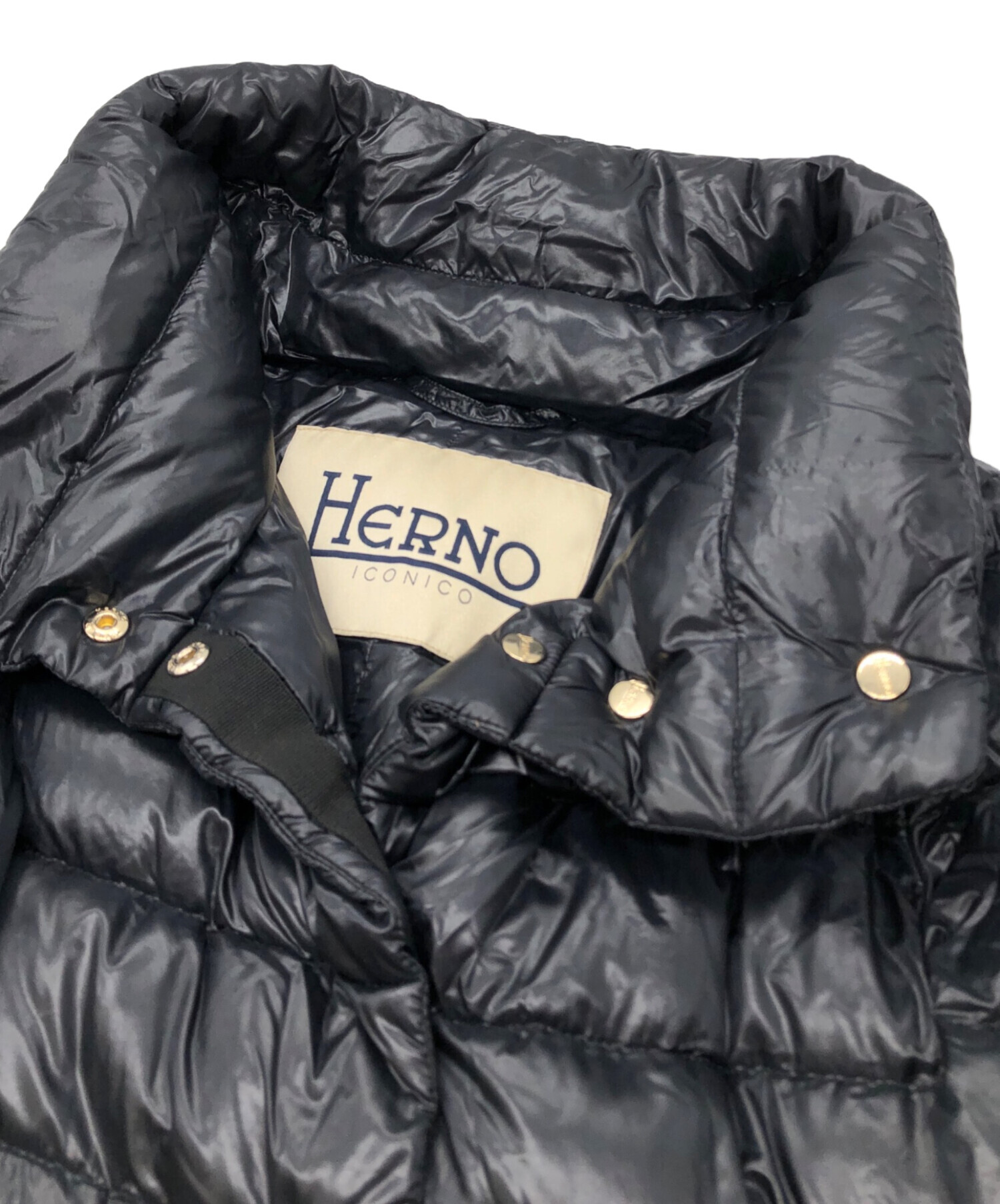 中古・古着通販】HERNO (ヘルノ) ICONICO ダウンコート ブラック