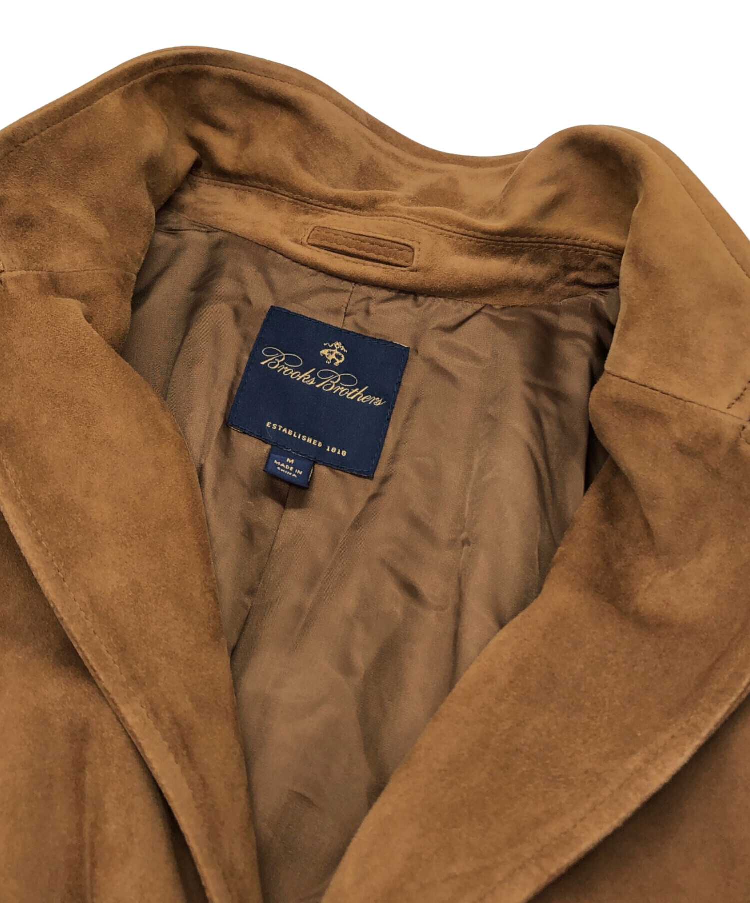 中古・古着通販】BROOKS BROTHERS (ブルックスブラザーズ) ラムレザー