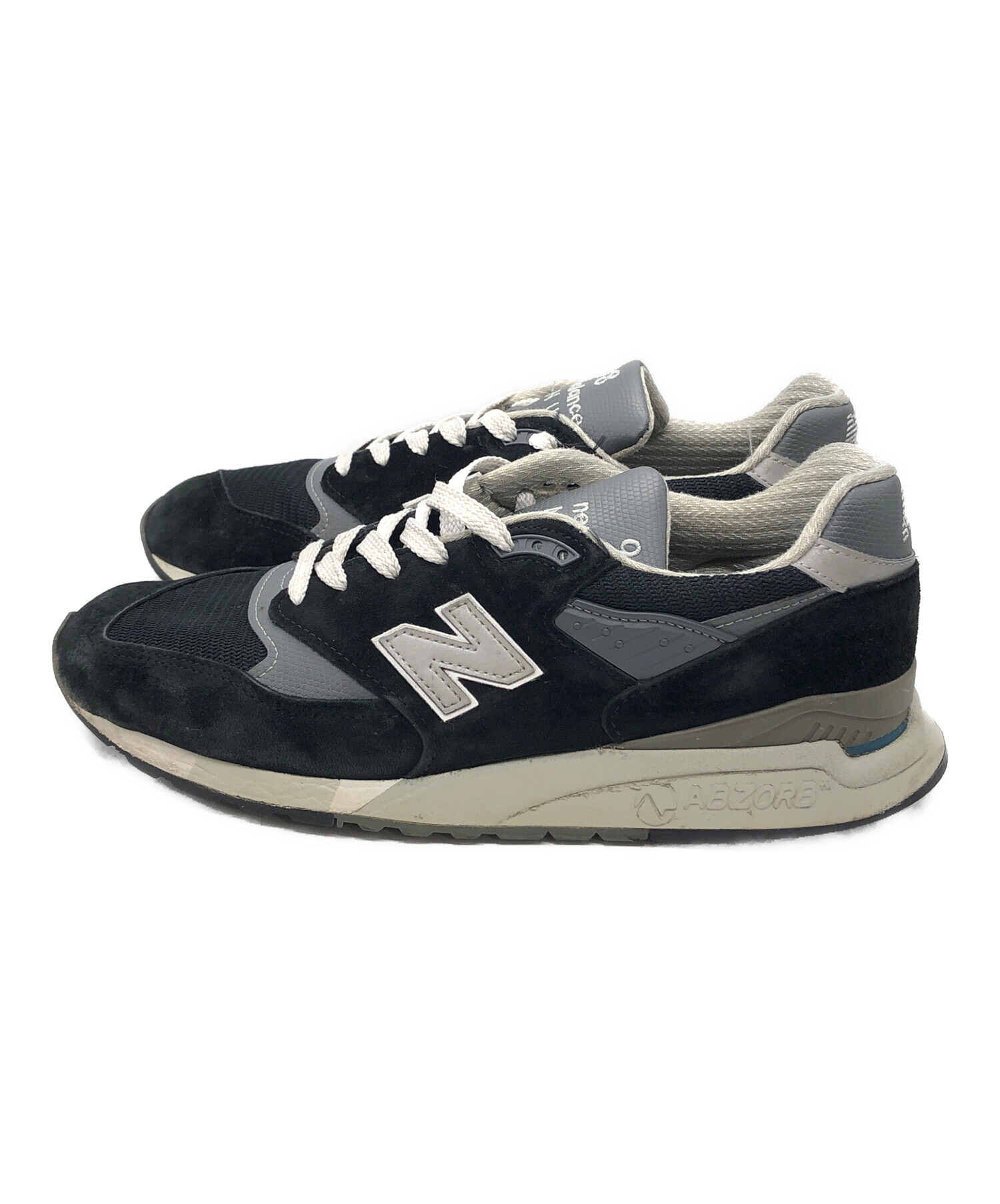 中古・古着通販】NEW BALANCE (ニューバランス) U998BL ブラック 
