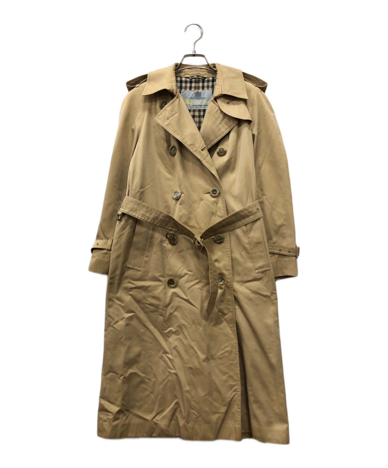 中古・古着通販】Aquascutum (アクアスキュータム) トレンチコート