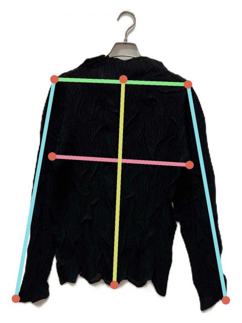 中古・古着通販】ISSEY MIYAKE (イッセイミヤケ) プリーツハイネック