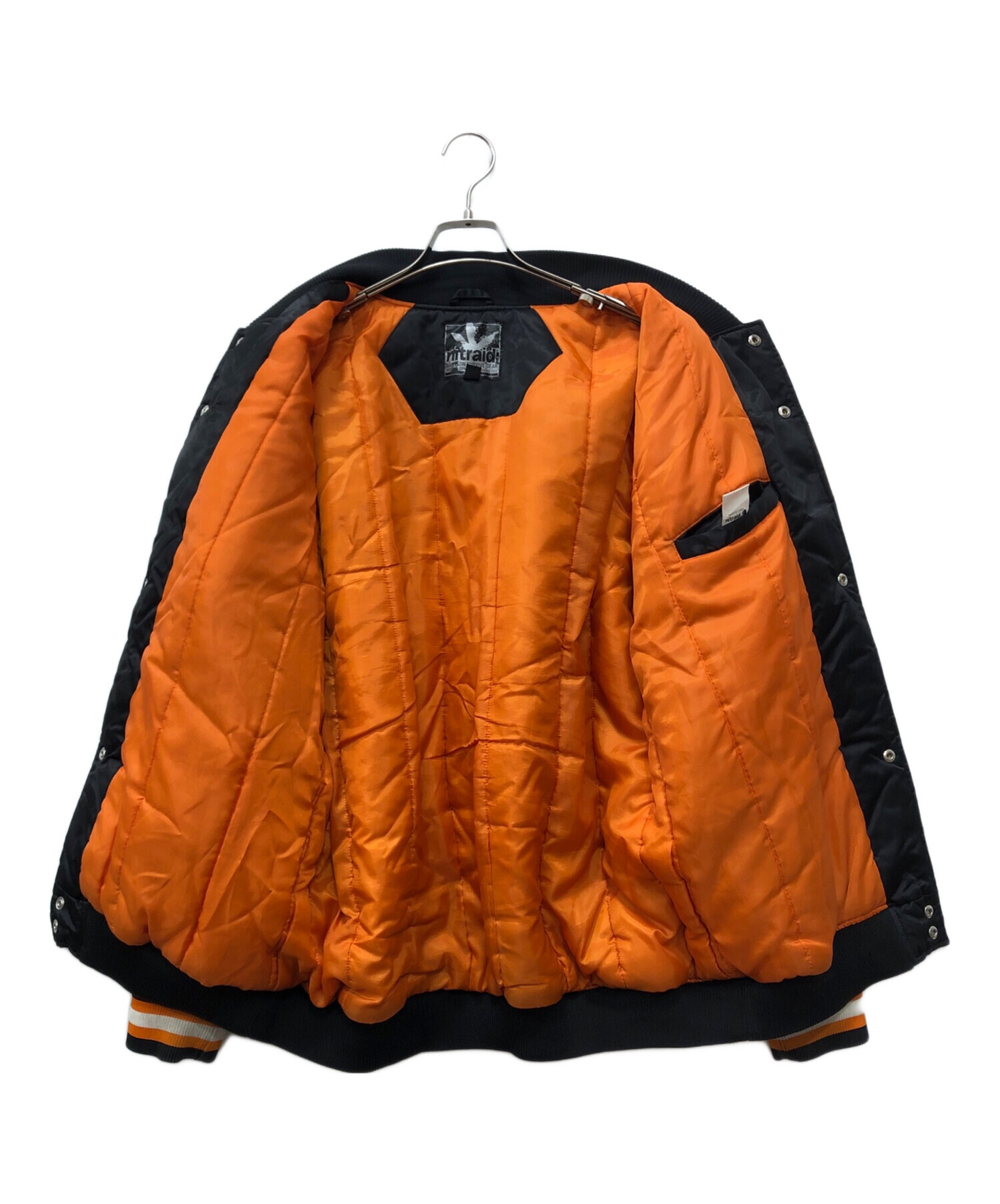 中古・古着通販】NITRAID (ナイトレイド) ナイロンスタジャン ブラック