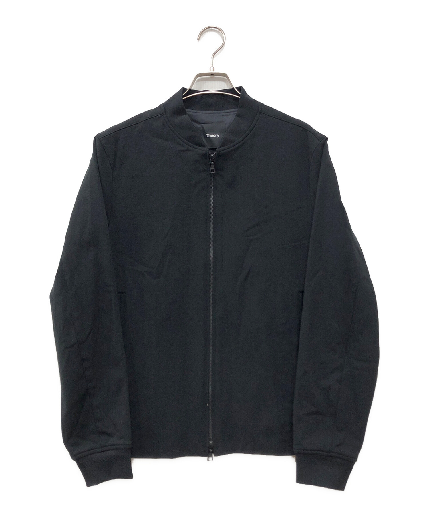 未使用級　Theory(セオリー)/ブルゾン(ナイロンジャージー)/L　黒 中古・古着通販】theory (セオリー) ブルゾン ブラック サイズ:S 未