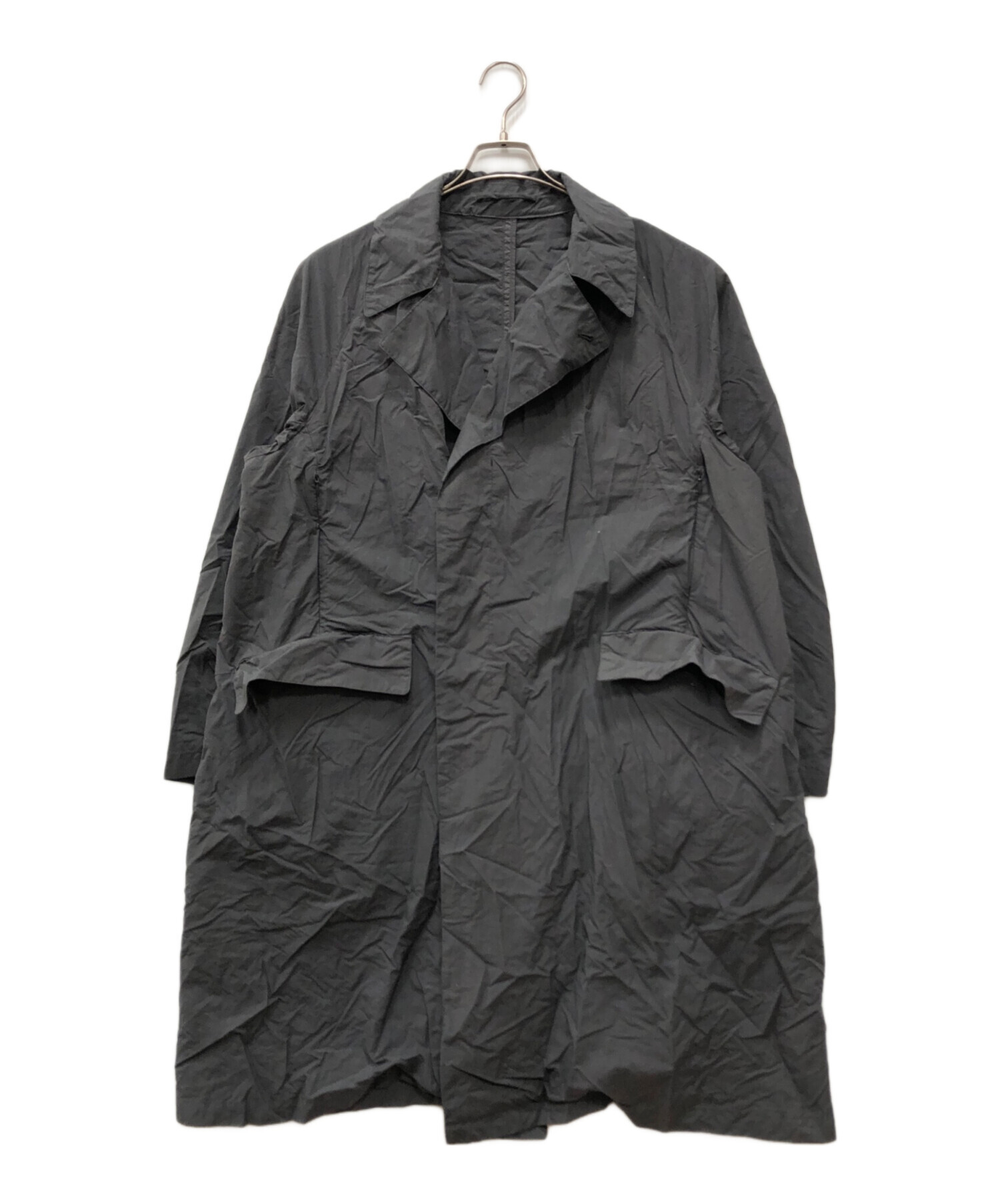 中古・古着通販】teatora (テアトラ) DEVICE COAT P グレー サイズ:L