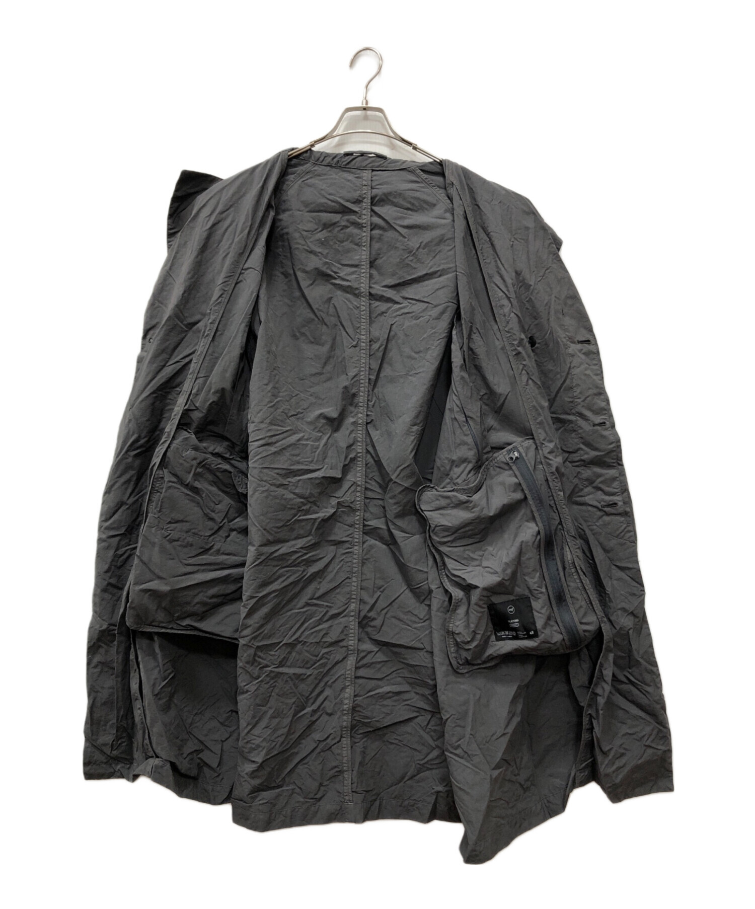 中古・古着通販】teatora (テアトラ) DEVICE COAT P グレー サイズ:L