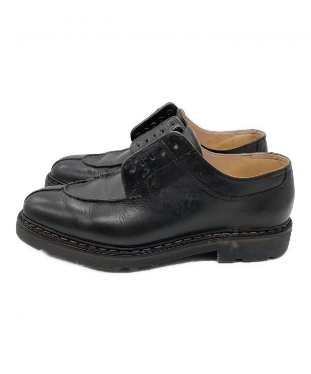 【シバスカ】【JOHN LOBB】ジョンロブ Uチップ 黒 中古・古着通販】JOHN LOBB (ジョンロブ) Uチップシューズ ブラック