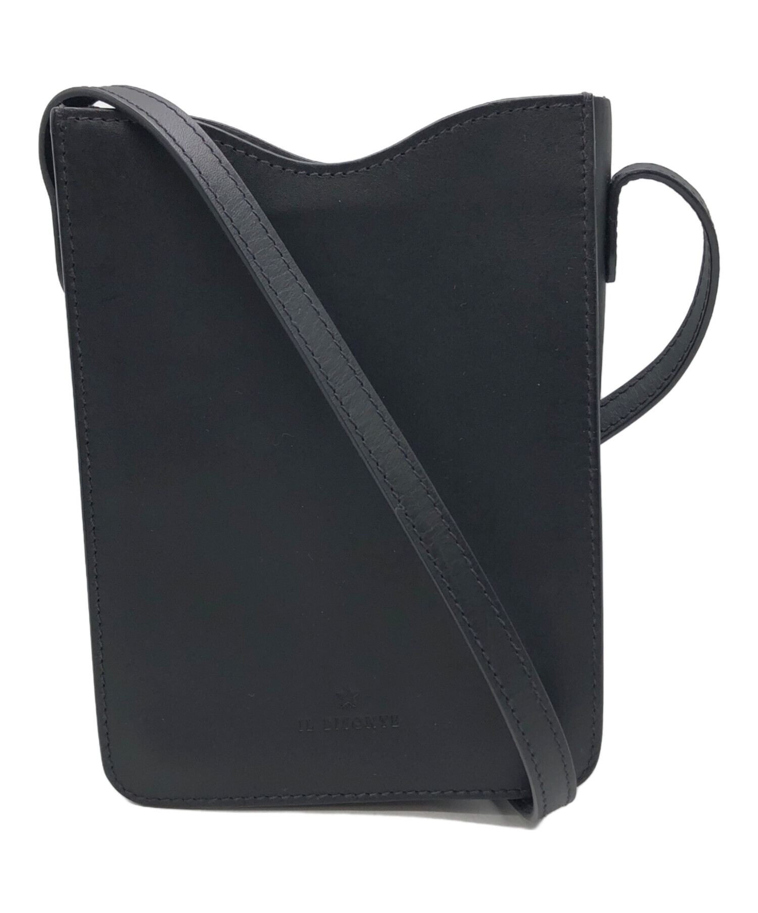 中古・古着通販】IL BISONTE (イル ビゾンテ) レザーミニショルダー