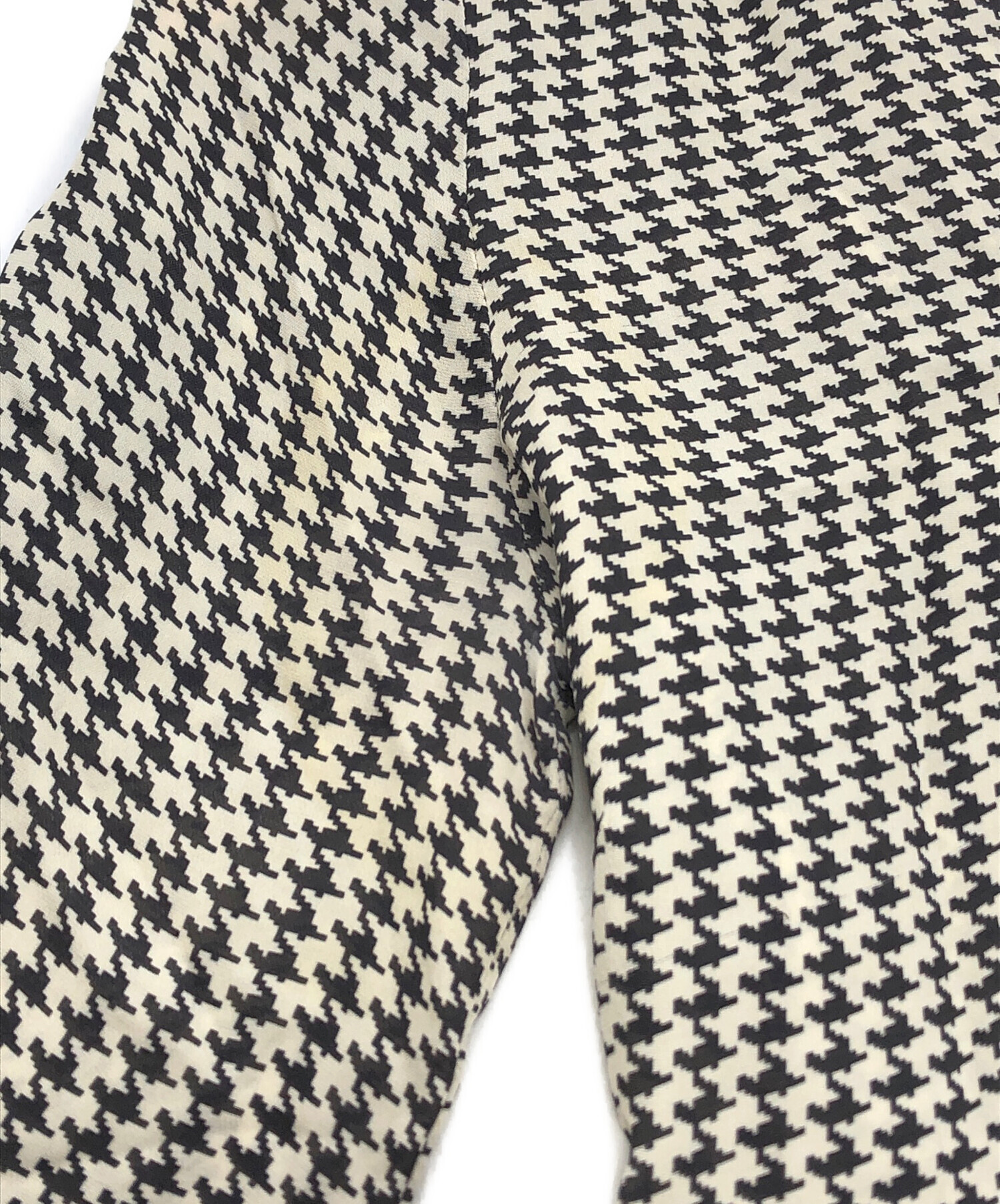 中古・古着通販】GUCCI (グッチ) 総柄シルクワンピース ホワイト