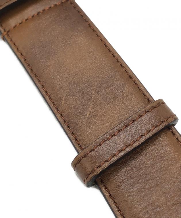 中古・古着通販】JOHN LOBB (ジョンロブ) レザーベルト ブラウン