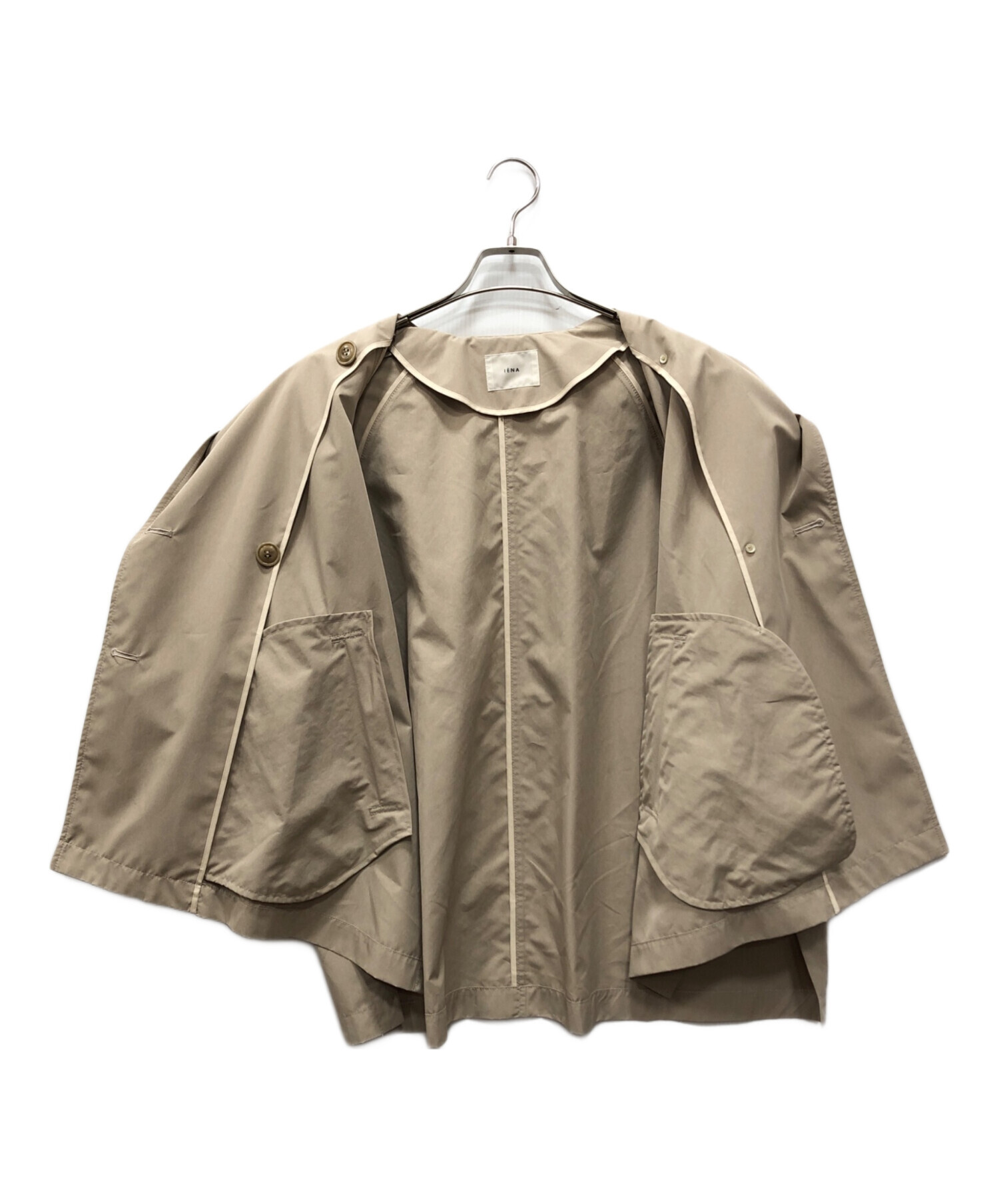 中古・古着通販】IENA (イエナ) Peポプリンオーバーショートコート