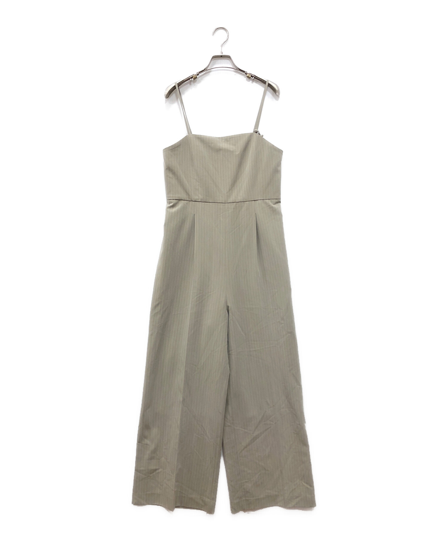 andresd サロペット　オールインワン 中古・古着通販】ANDRESD (アンドレスド) pinstripe all in one dress