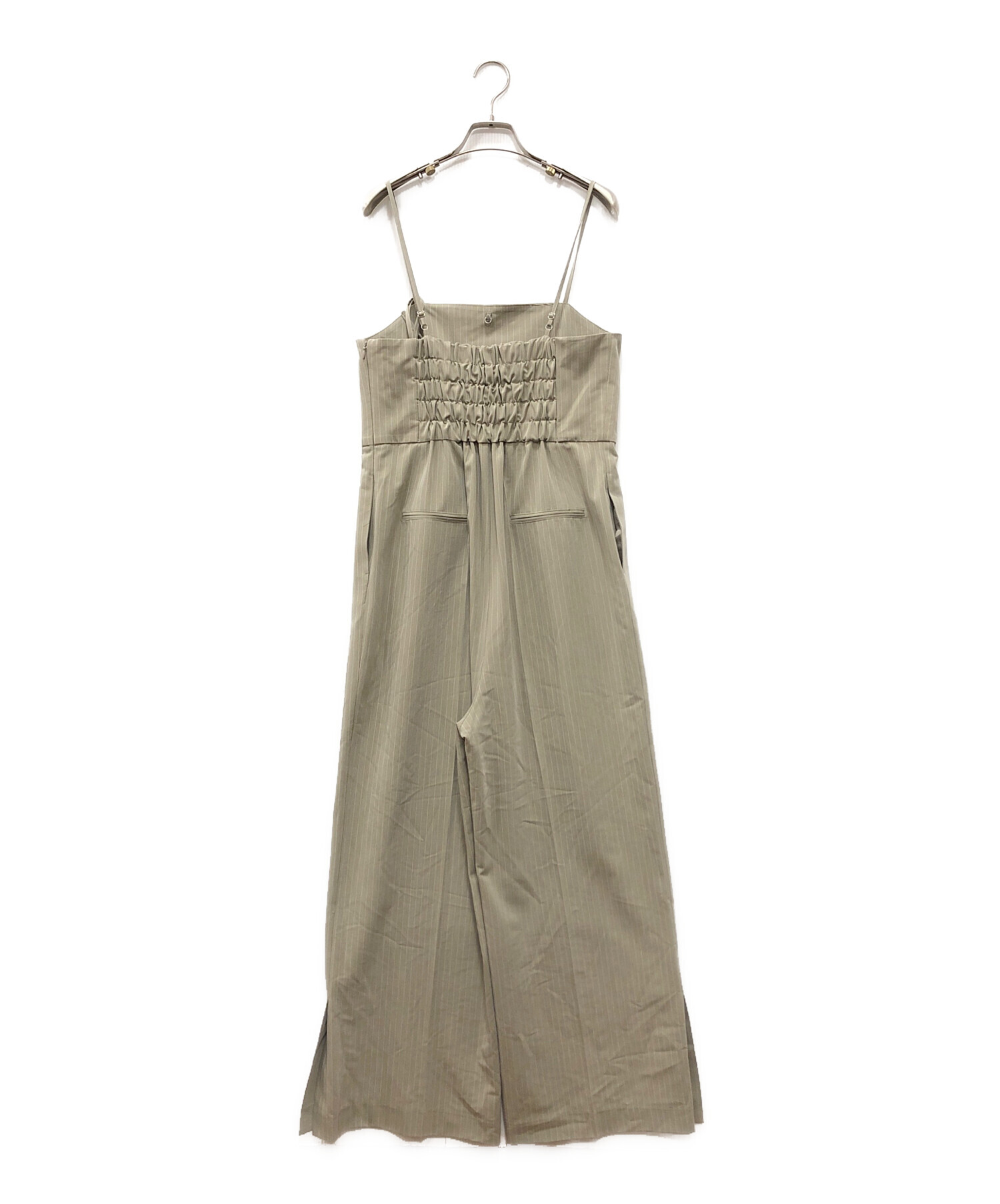 andresd サロペット　オールインワン 中古・古着通販】ANDRESD (アンドレスド) pinstripe all in one dress