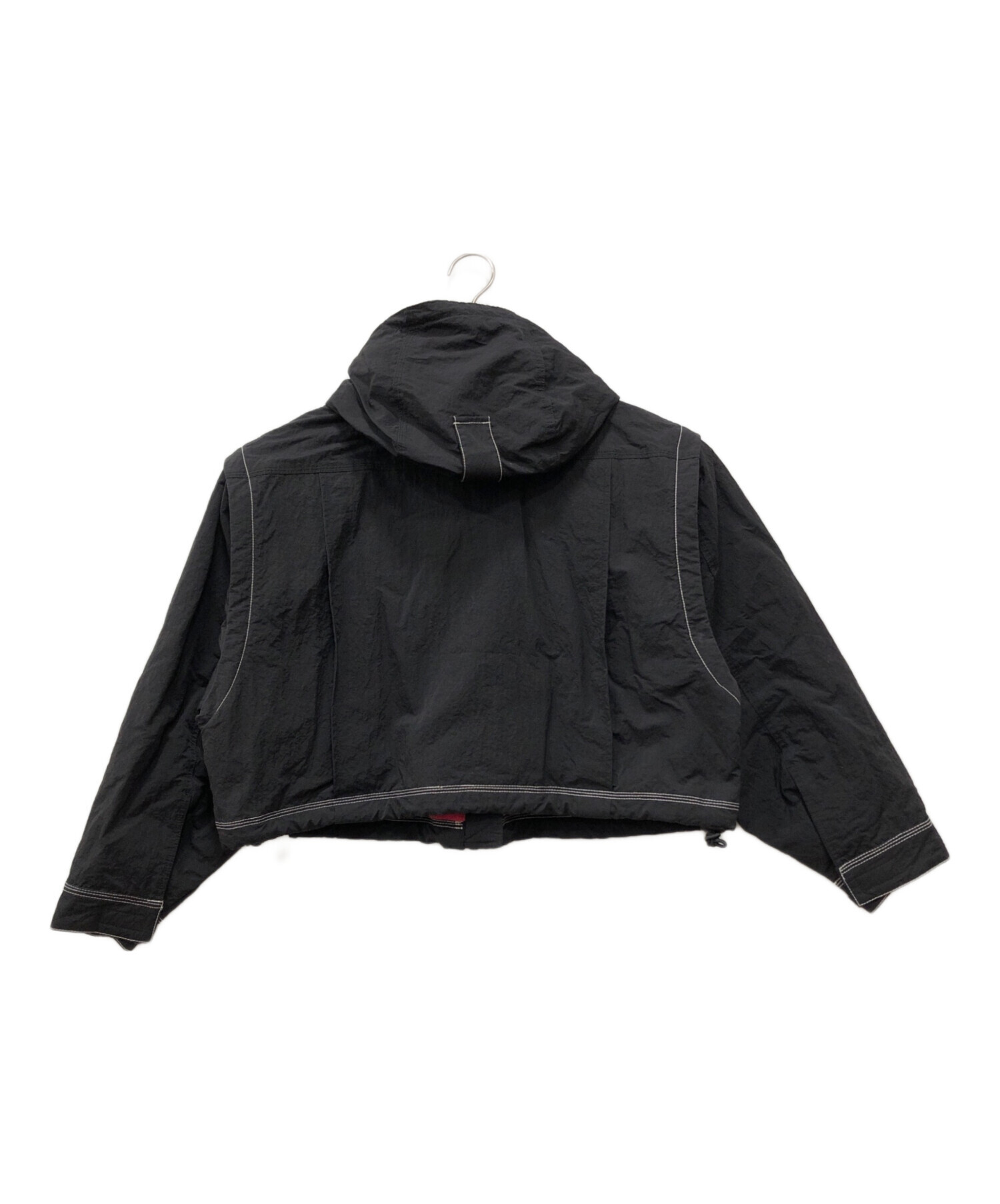 中古・古着通販】DIESEL (ディーゼル) ナイロンジャケット ブラック