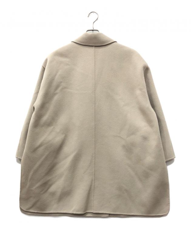 ebure スーパー120s ウールコート　グレー　36 ebure スーパー120s ウールコート グレー 36 ebure 【X5487714220】