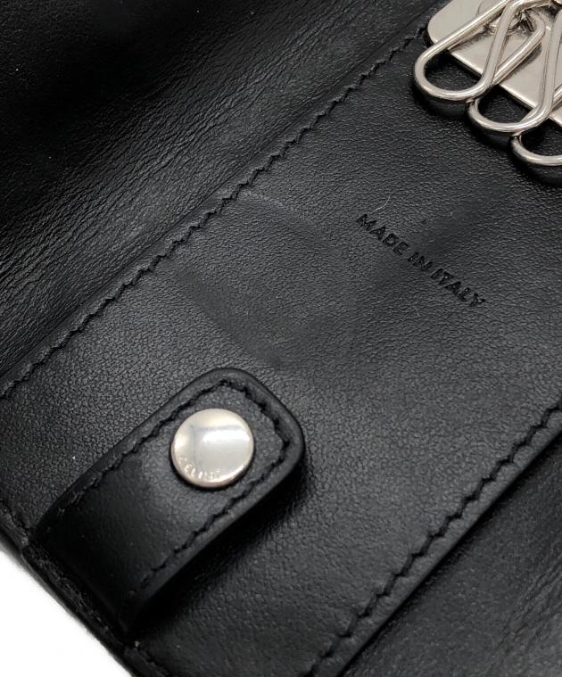 中古・古着通販】CELINE (セリーヌ) 型押し6連キーケース ブラック