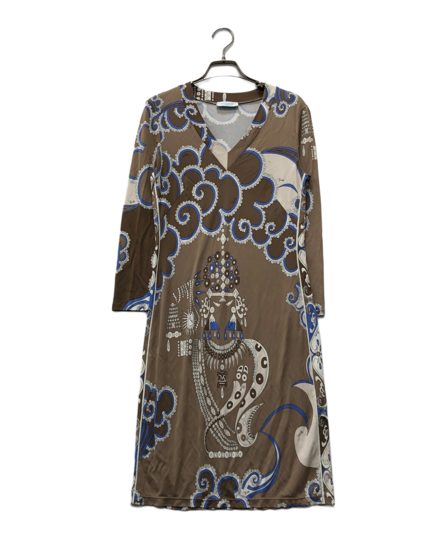 中古・古着通販】Emilio Pucci (エミリオ プッチ) 総柄レーヨン