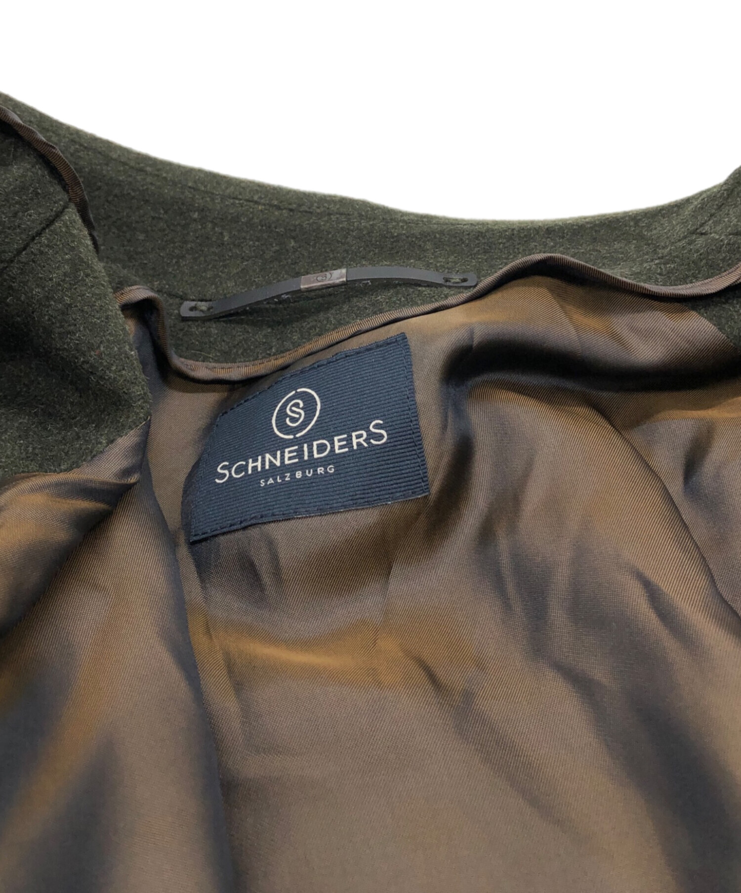 中古・古着通販】schneiders (シュナイダー) ウールステンカラーコート