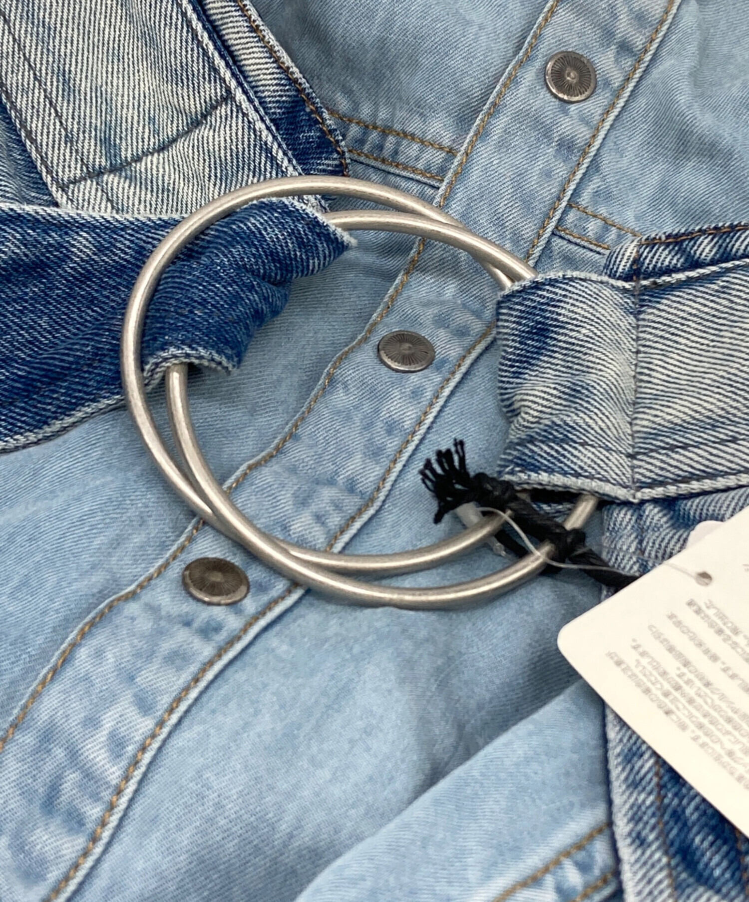 中古・古着通販】DIESEL (ディーゼル) DE-POKYデニムシャツワンピース