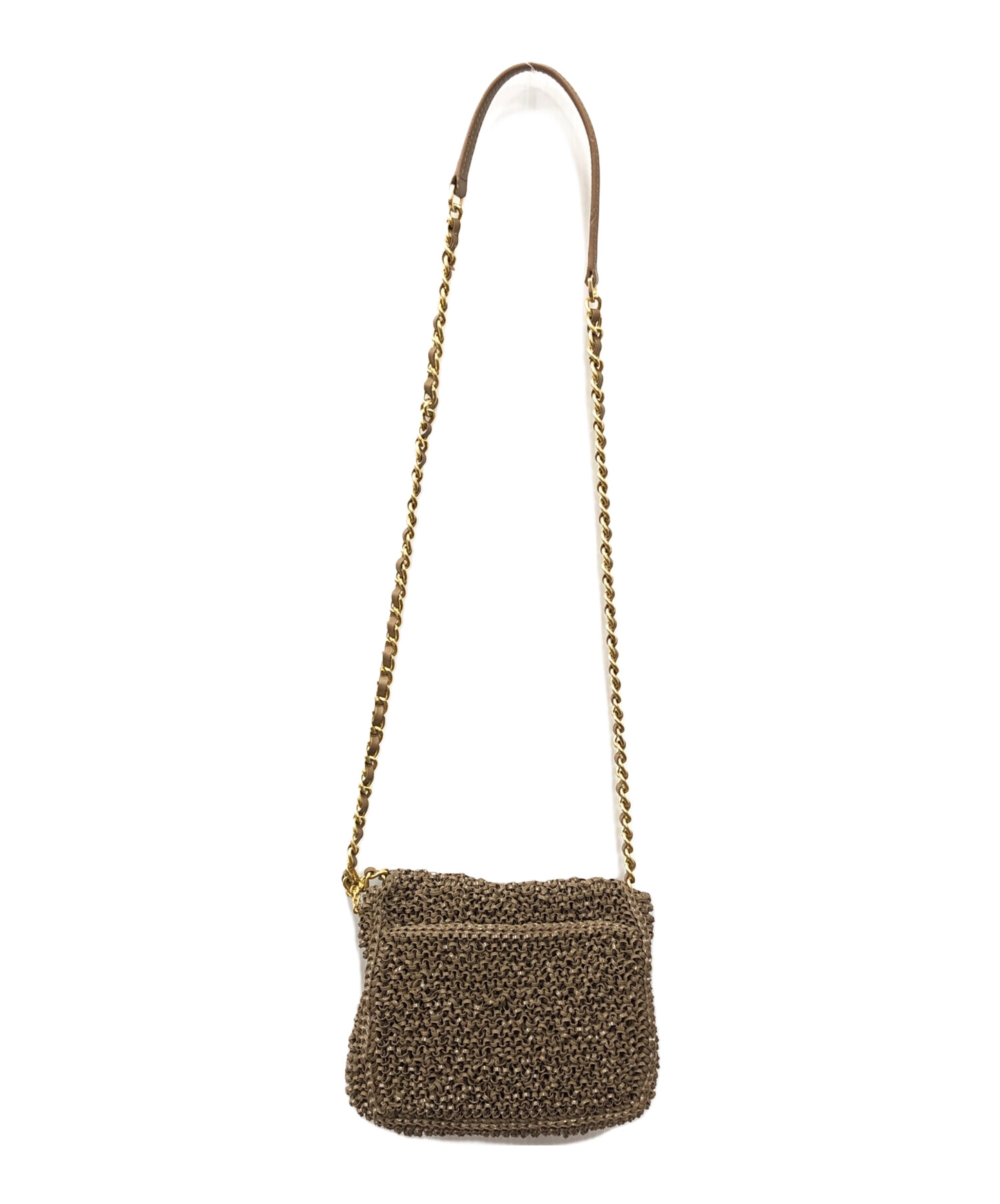 ANTEPRIMA アンテプリマ ショルダーバッグ レディース 【古着】【中古】 中古・古着通販】ANTEPRIMA (アンテプリマ) ショルダーバッグ ベージュ