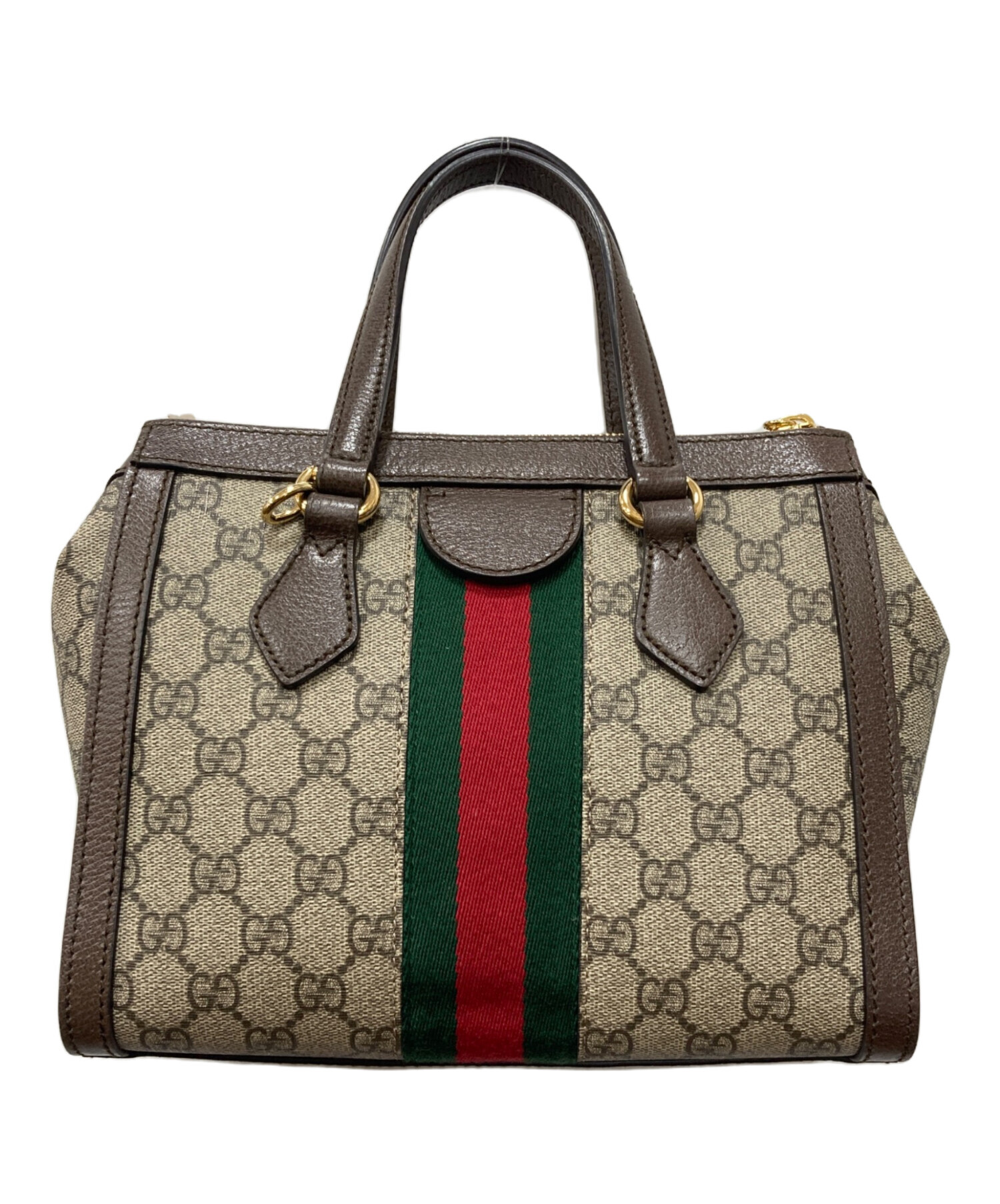 中古・古着通販】GUCCI (グッチ) スモールトートバッグ ベージュ 