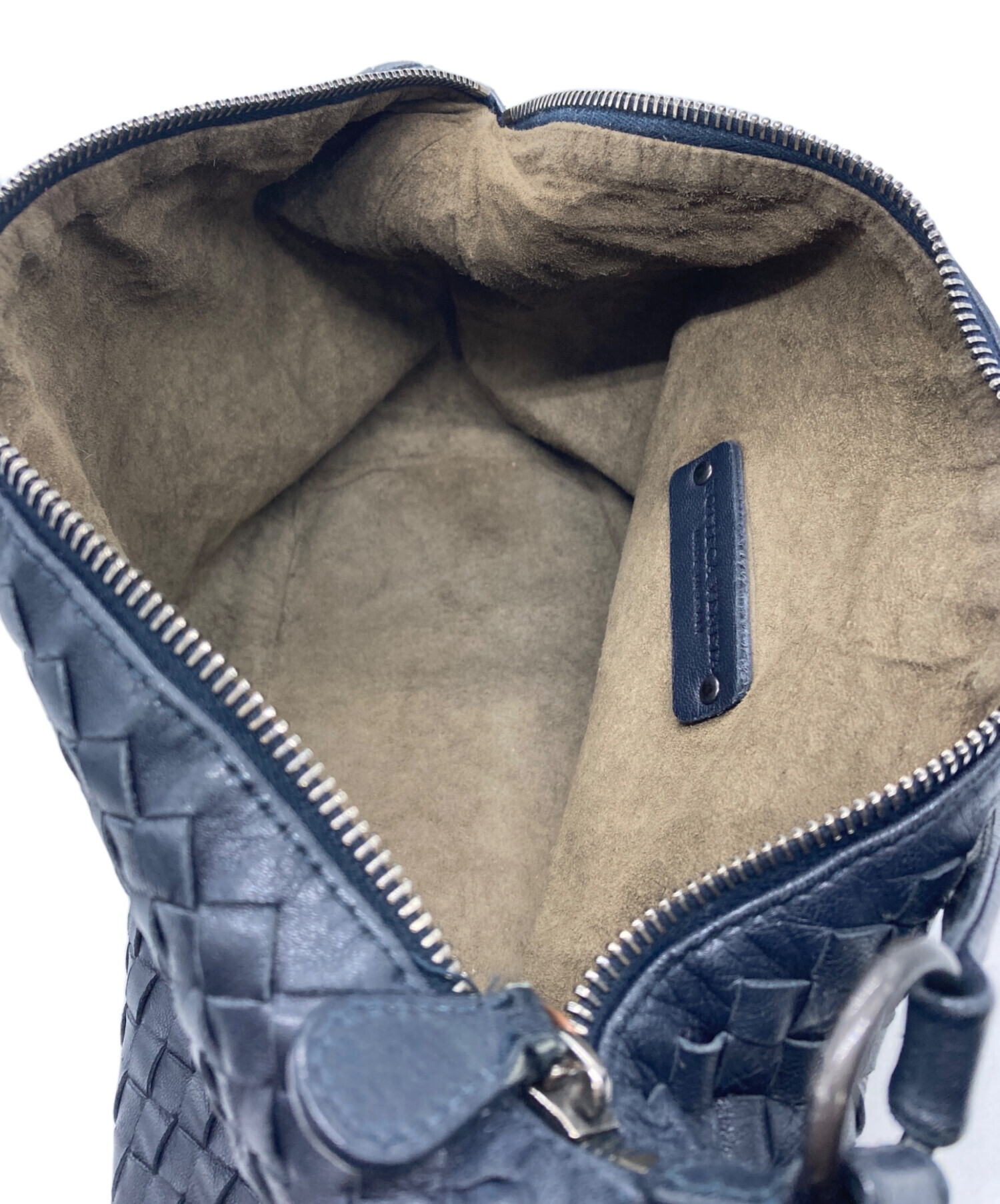 BOTTEGA VENETA ボッテガベネタ ショルダーバッグ  紺 【古着】【中古】【送料無料】 中古・古着通販】BOTTEGA VENETA (ボッテガベネタ) ショルダーバッグ