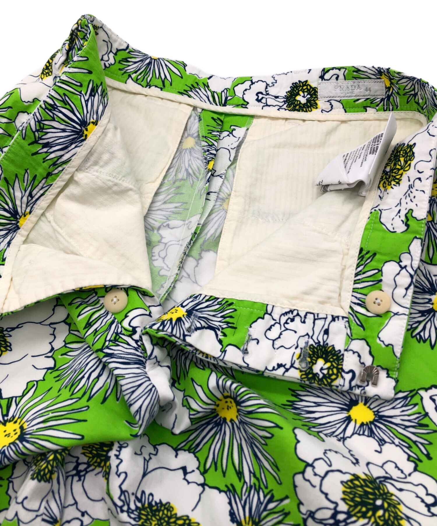 中古・古着通販】PRADA (プラダ) フラワープリントショートパンツ