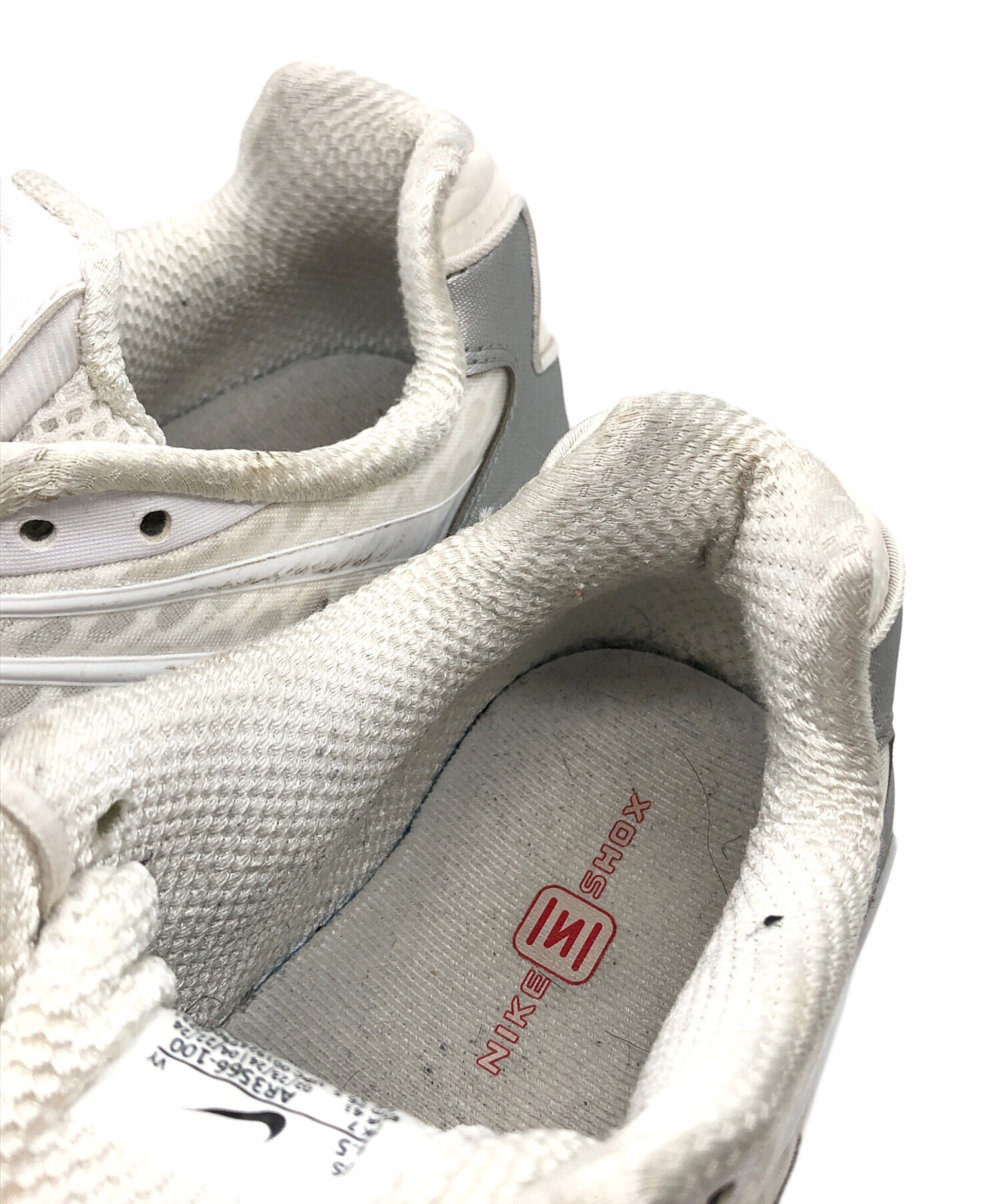 新品・未使用品】NIKE 安い SHOX TL ホワイト 26.5cm nike shox tl」の