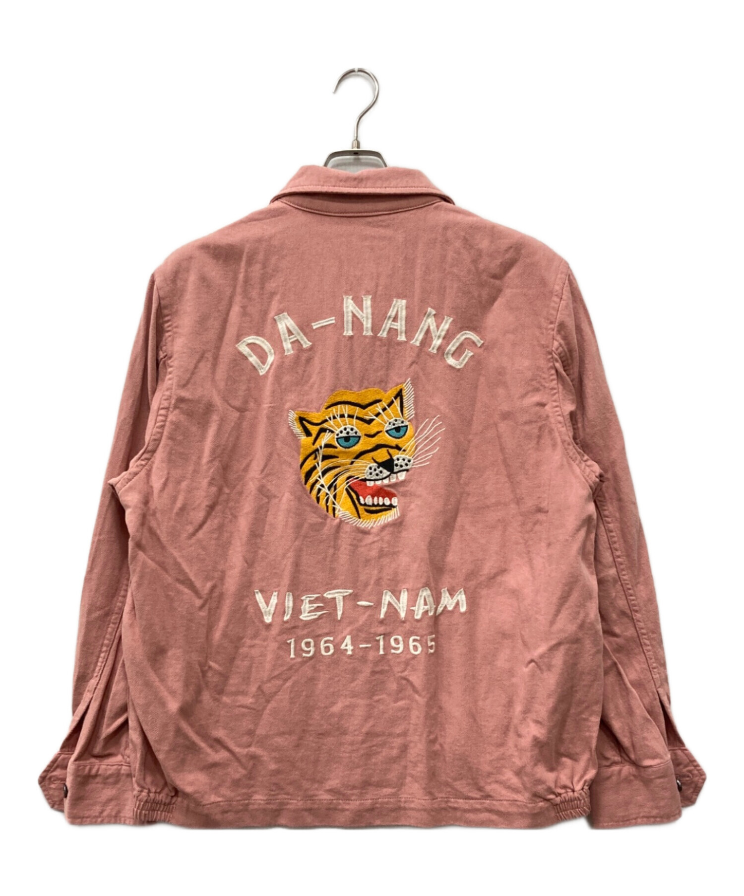 中古・古着通販】HOUSTON (ヒューストン) ベトジャン ピンク サイズ:L