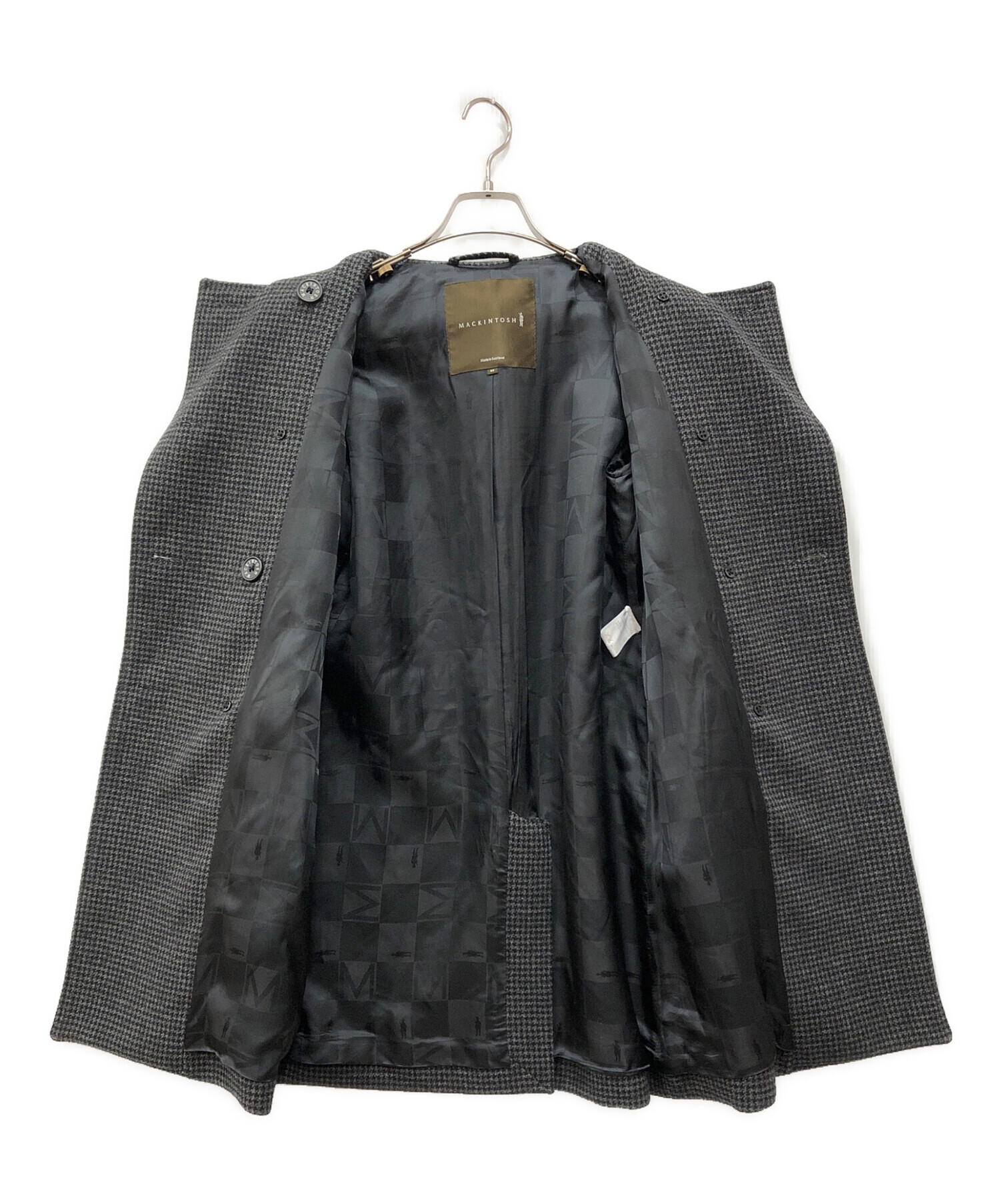 中古・古着通販】MACKINTOSH (マッキントッシュ) 千鳥柄ダブルコート