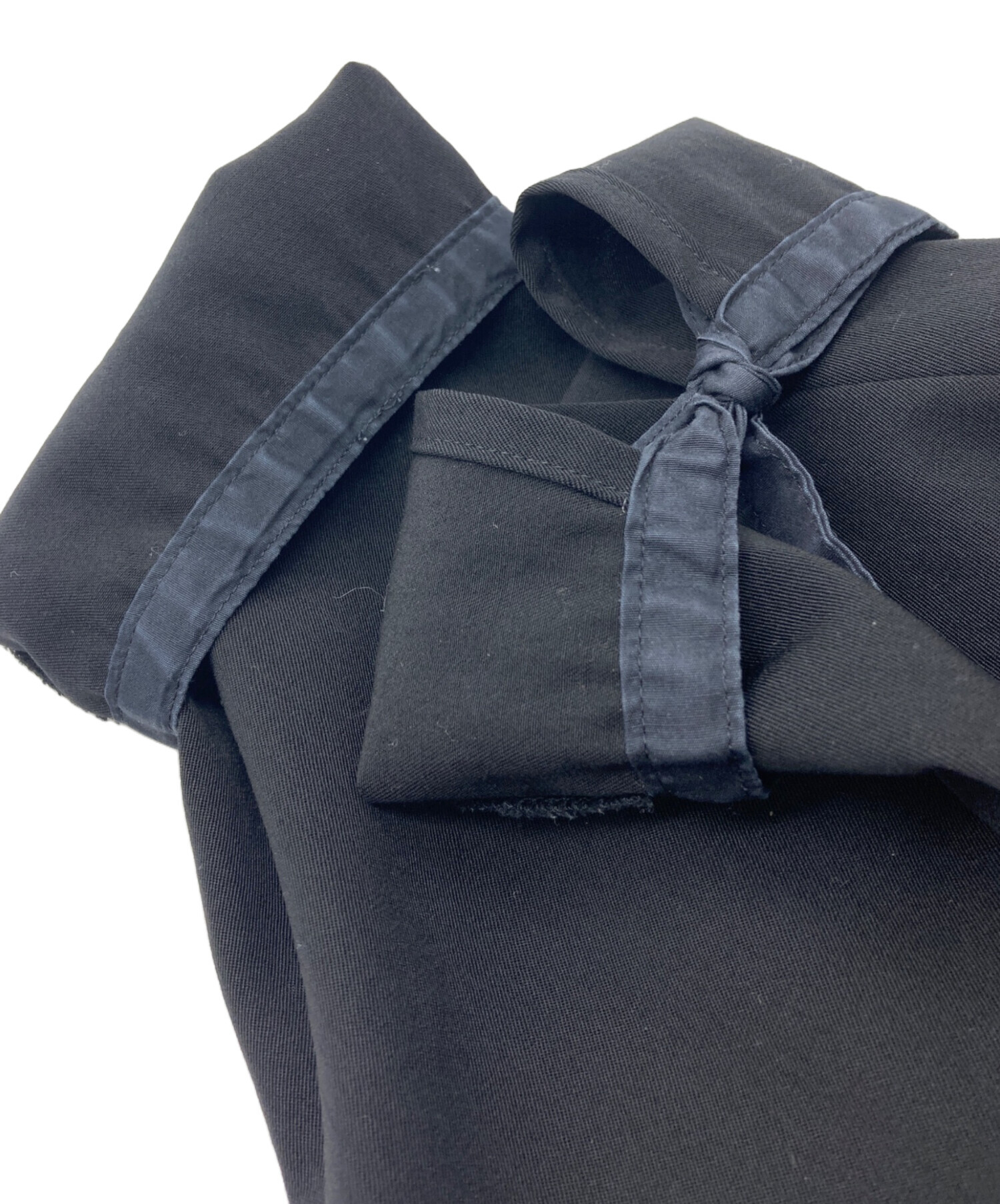 中古・古着通販】Y's (ワイズ) ブラウスワンピース ネイビー サイズ:L