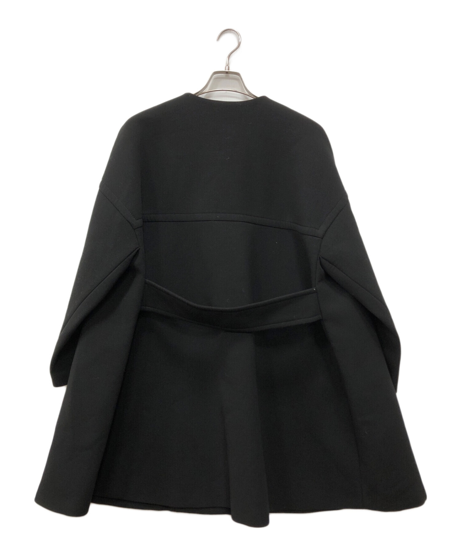 中古・古着通販】LE PHIL (ル フィル) ノーカラーボンディングコート