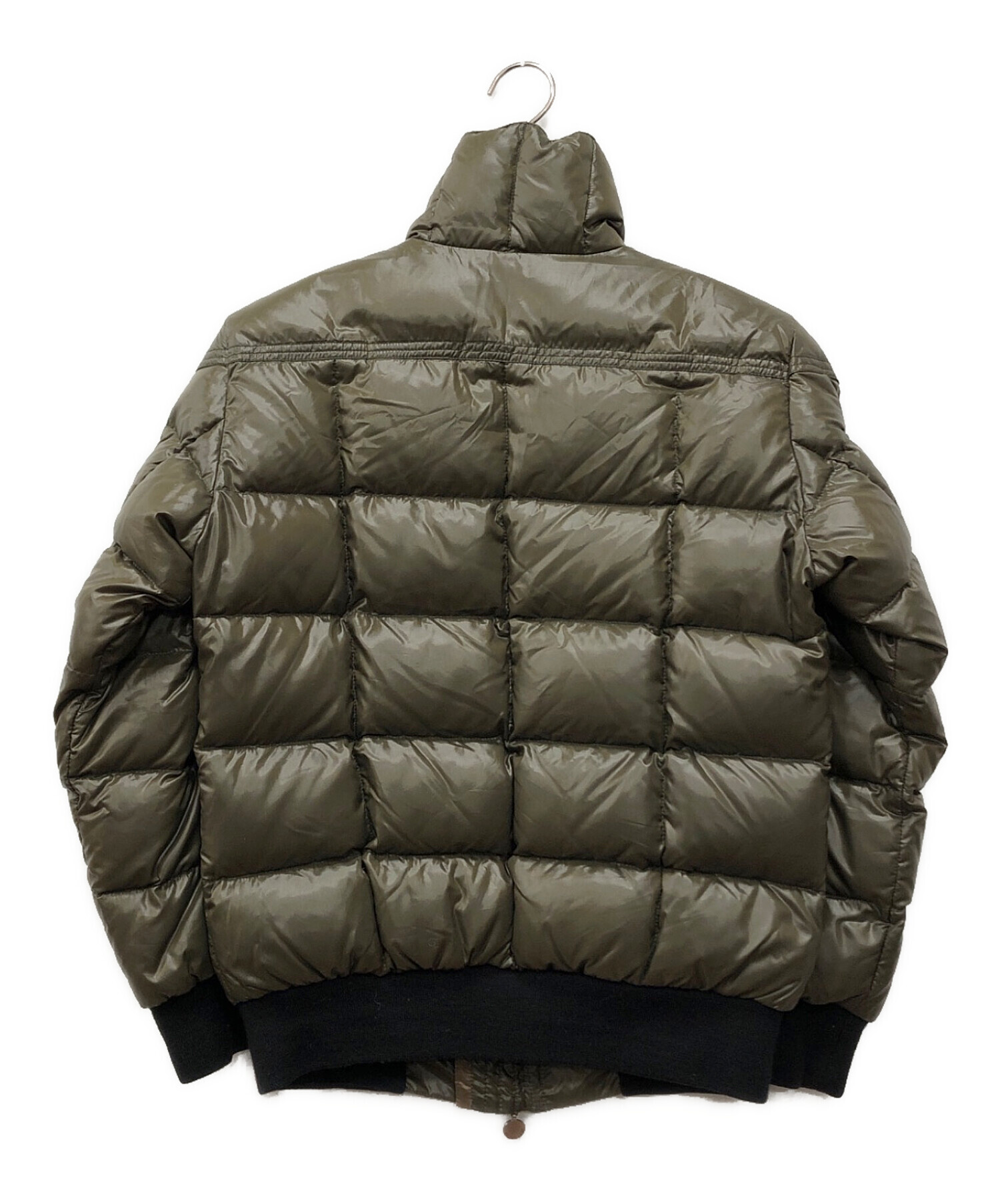 MONCLER AUBURN レザーダウンジャケット 美品 希少 MONCLER AUBURN レザーダウンジャケット 美品 希少 モンクレール