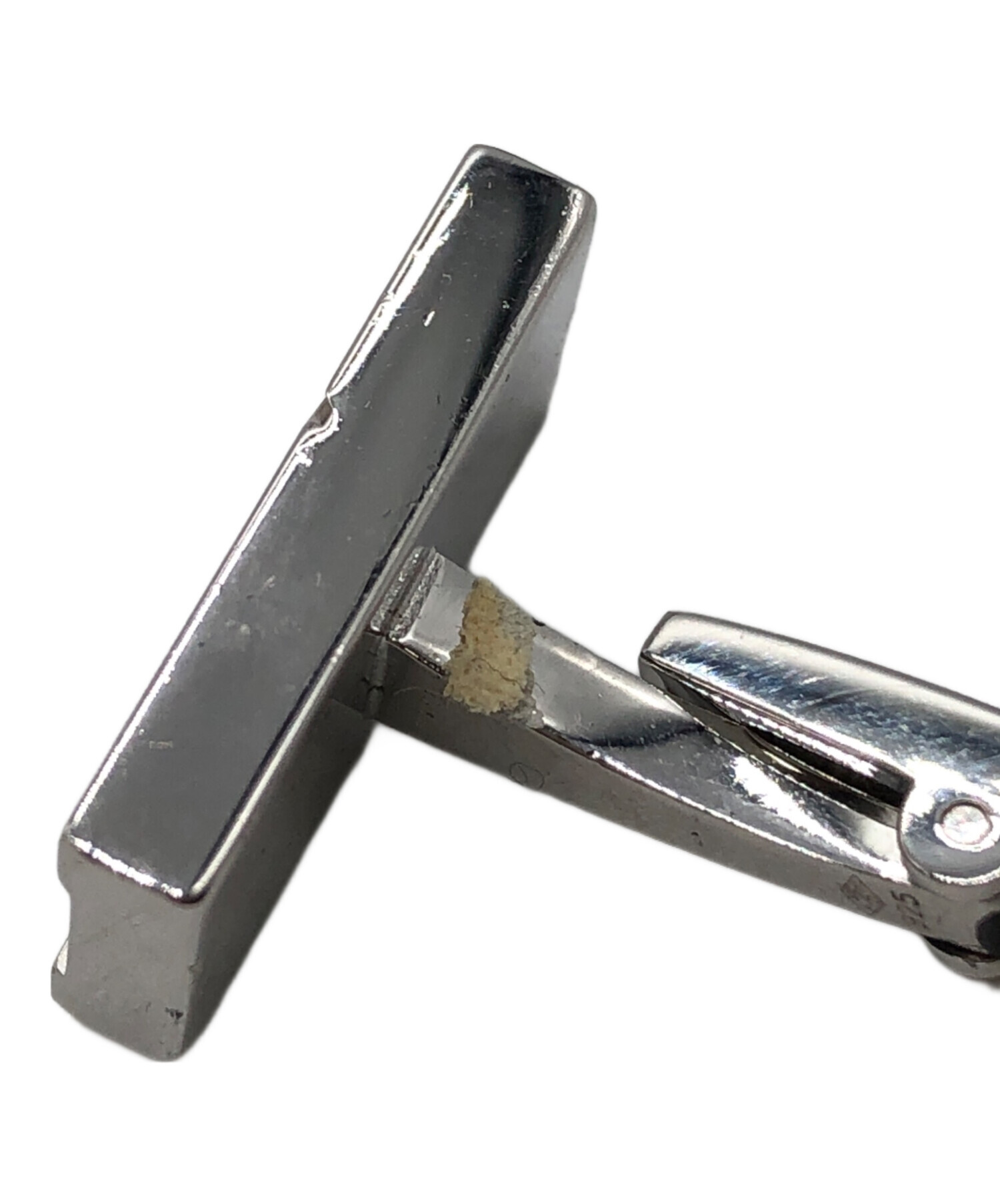 Cartier シルバー カフス　保証カード付き 注※商品説明ご覧くださいカフス org.jpg