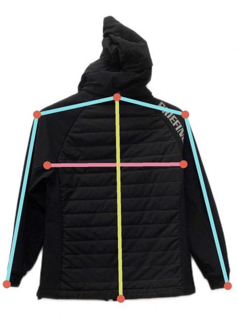 ブリーフィング/BRIEFING ナイロンパーカー used 中古・古着通販】BRIEFING (ブリーフィング) ジャケット ブラック