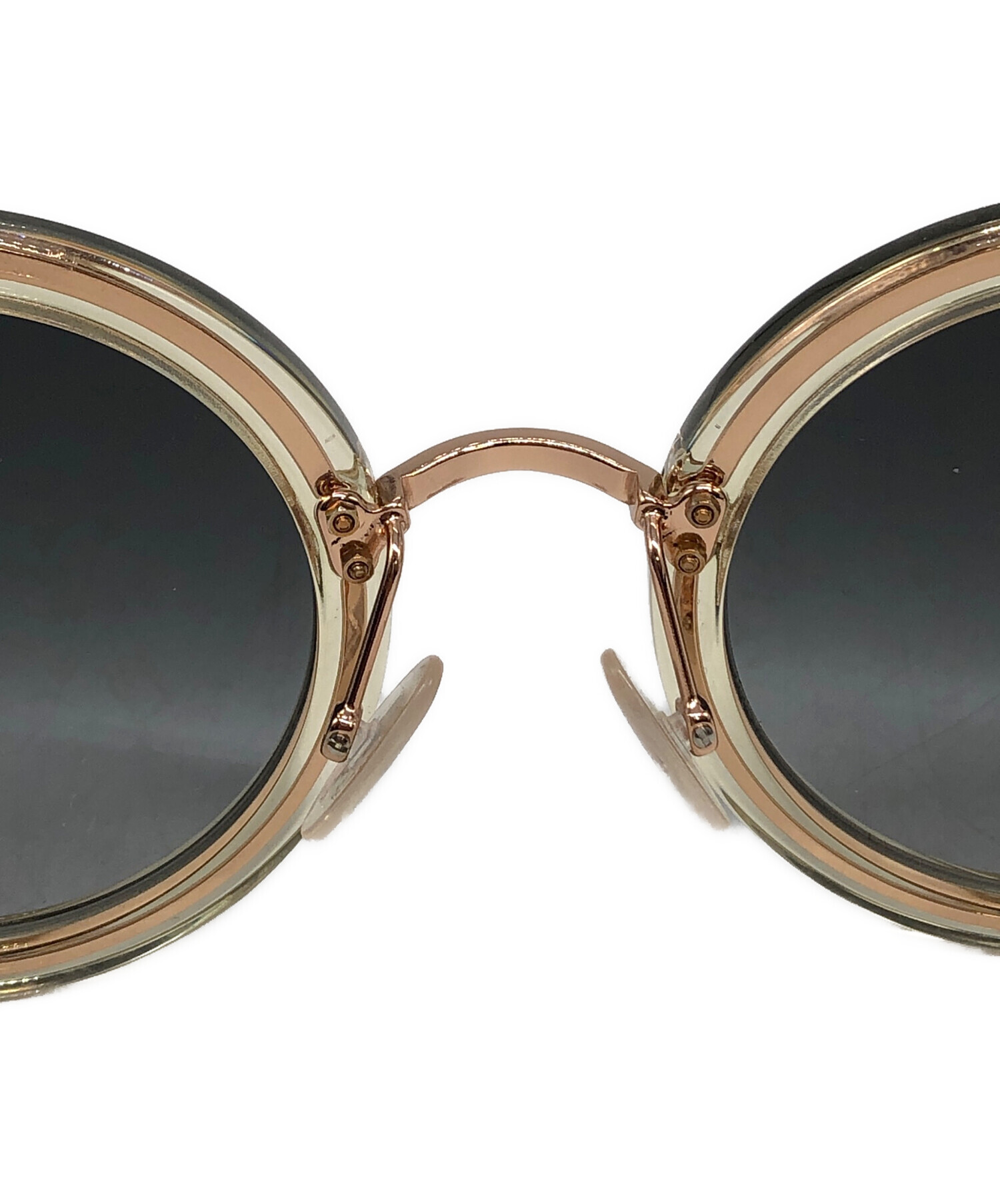 中古・古着通販】JIMMY CHOO (ジミーチュウ) サングラス ゴールド