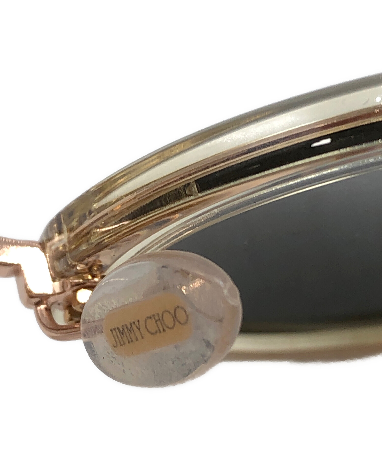 中古・古着通販】JIMMY CHOO (ジミーチュウ) サングラス ゴールド