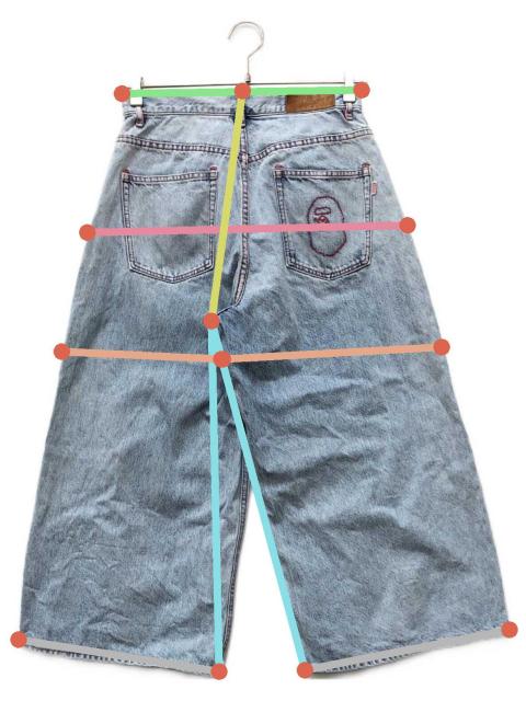 中古・古着通販】A BATHING APE (ア ベイシング エイプ) デニム