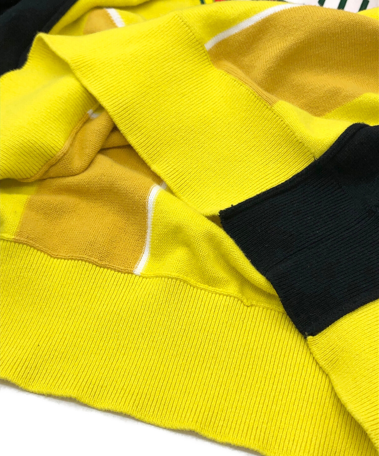 中古・古着通販】PALACE (パレス) PALAZIO KNIT イエロー サイズ:S