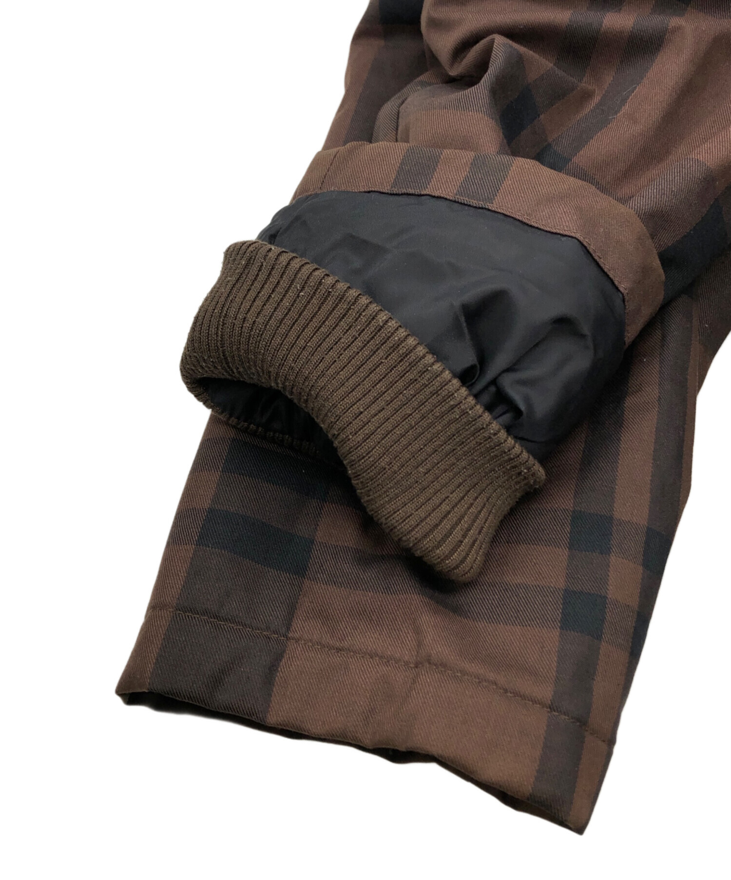 中古・古着通販】stussy (ステューシー) 中綿チェックブルゾン