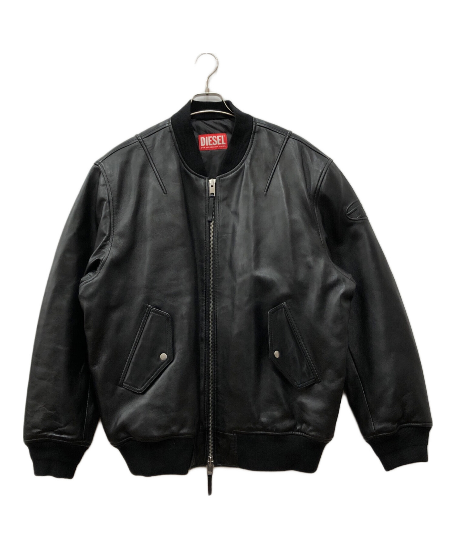 中古・古着通販】DIESEL (ディーゼル) L-Pritts パデッド レザー