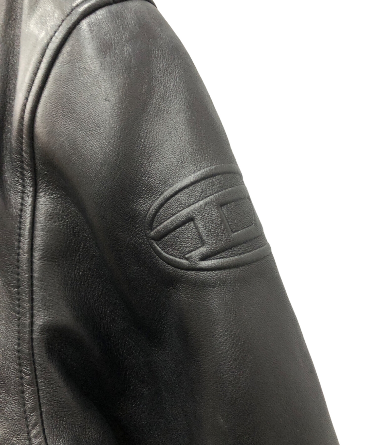 中古・古着通販】DIESEL (ディーゼル) L-Pritts パデッド レザー