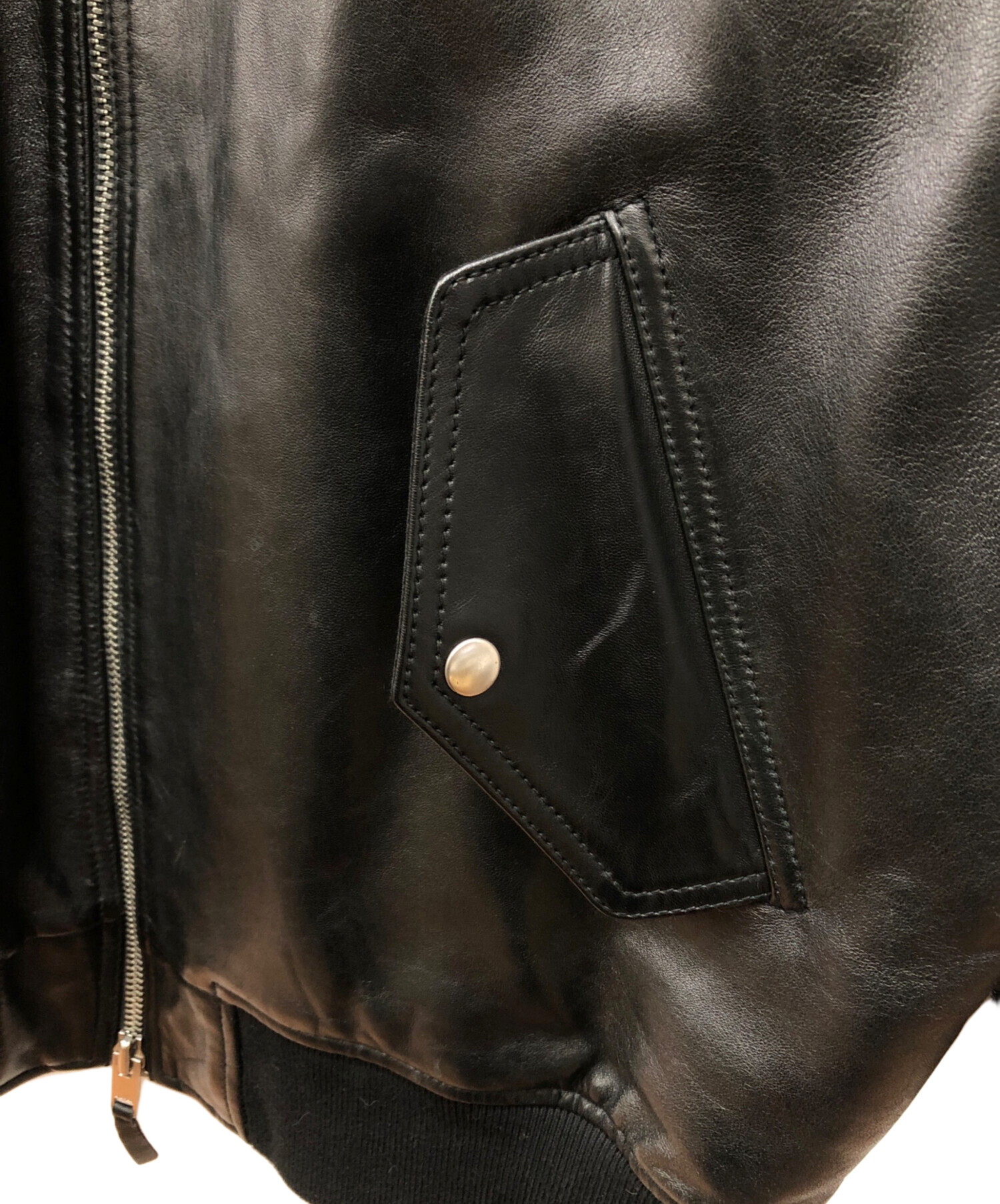 中古・古着通販】DIESEL (ディーゼル) L-Pritts パデッド レザー