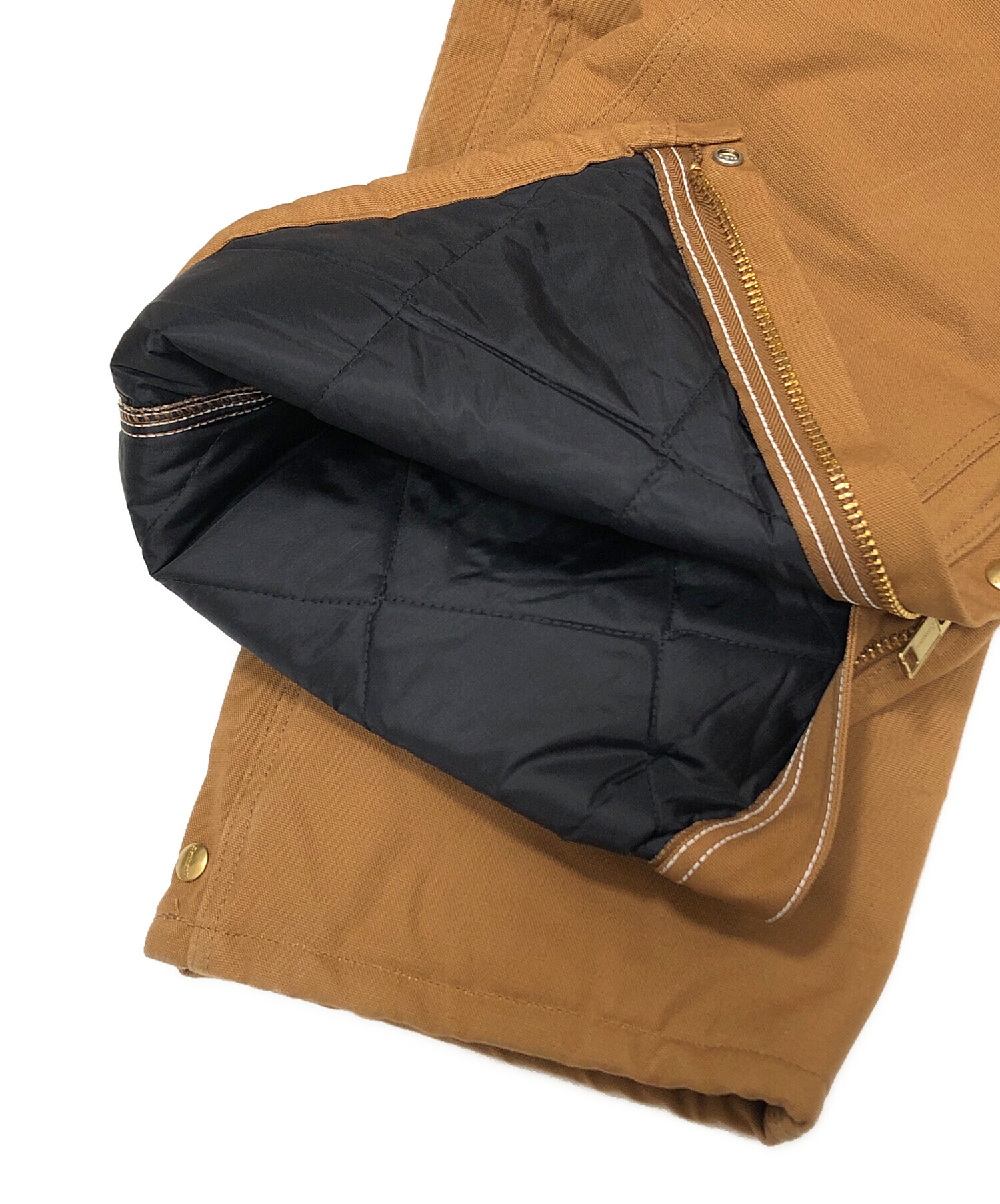 中古・古着通販】CarHartt (カーハート) つなぎ ブラウン サイズ:48